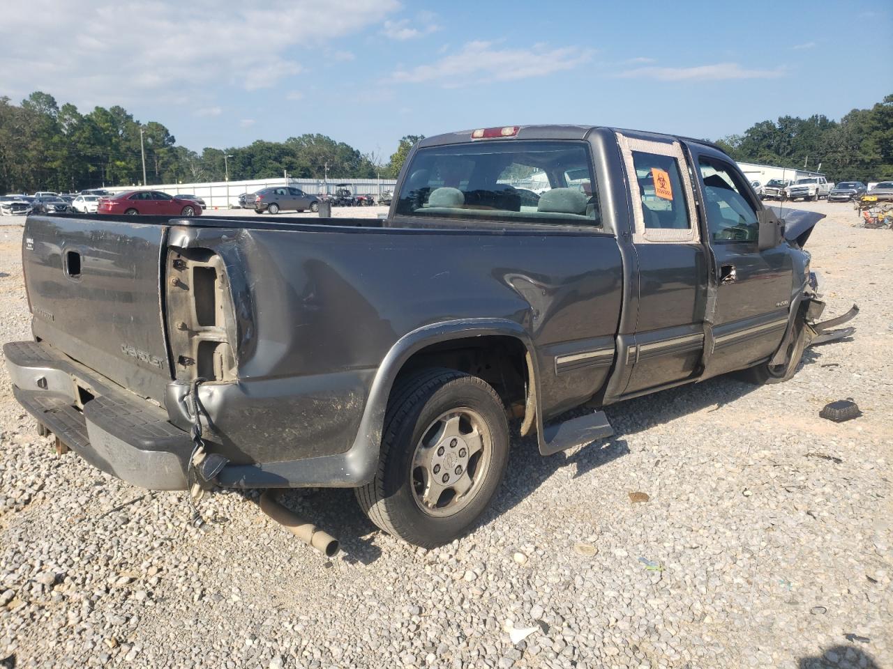 2000 Chevrolet Silverado C1500 Gray vin: 2GCEC19TXY1264973
