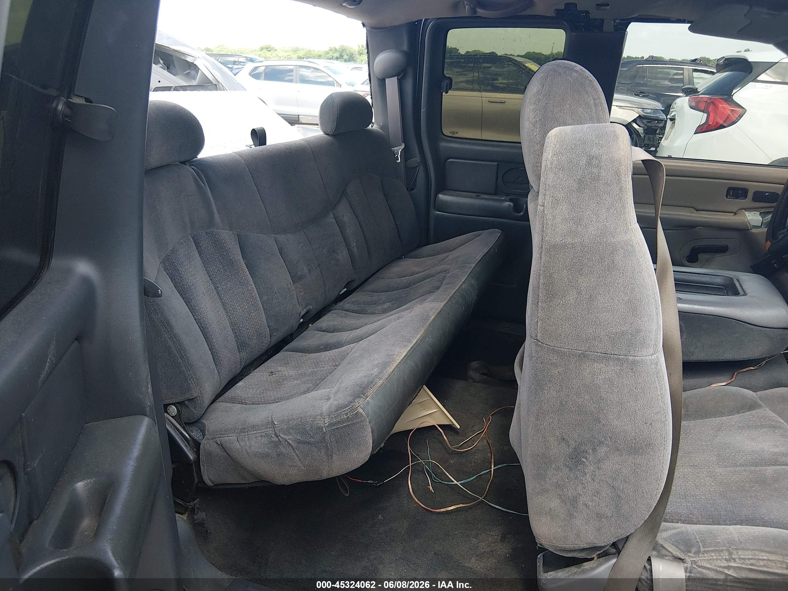2001 Chevrolet Silverado 1500 Ls Blue vin: 2GCEC19V011334519