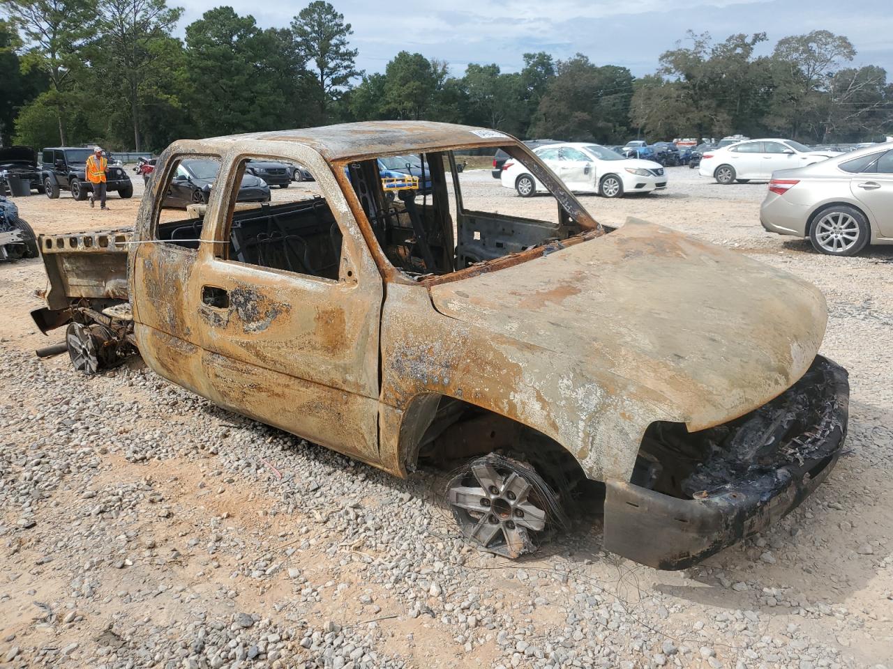 2001 Chevrolet Silverado C1500 Burn vin: 2GCEC19V011348842