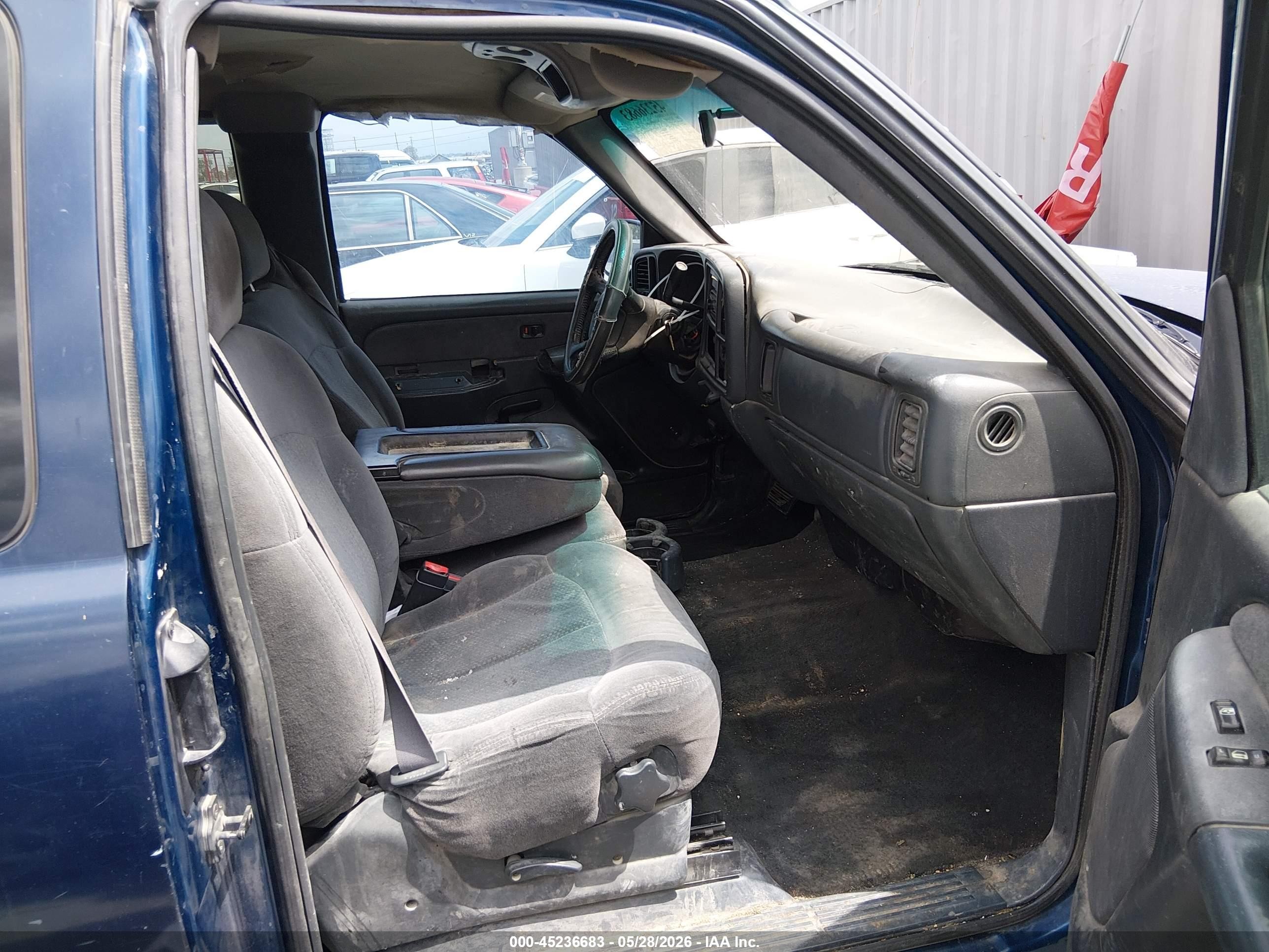 2002 Chevrolet Silverado 1500 Ls Blue vin: 2GCEC19V021253831
