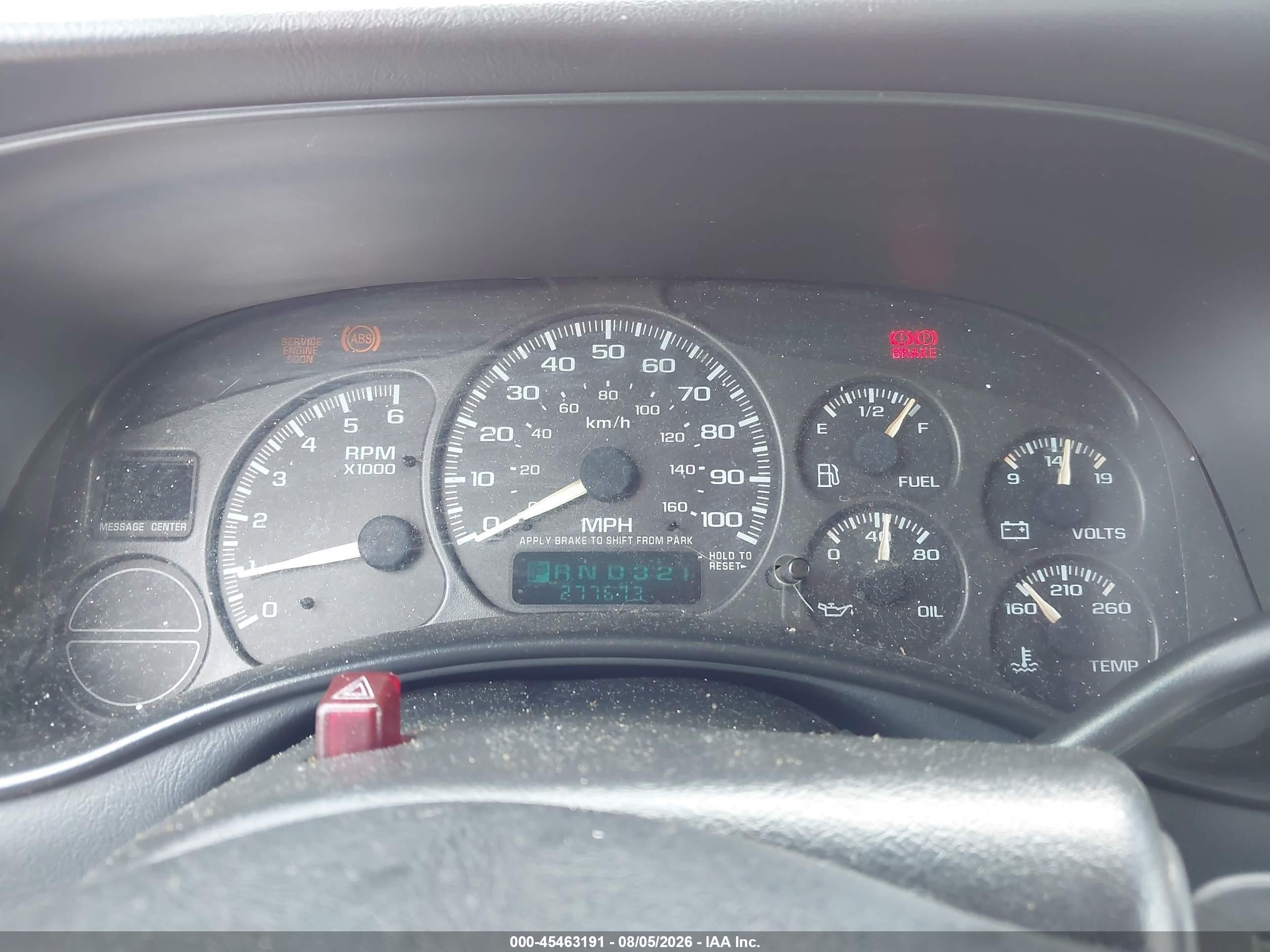 2002 Chevrolet Silverado 1500 Ls Red vin: 2GCEC19V021428823