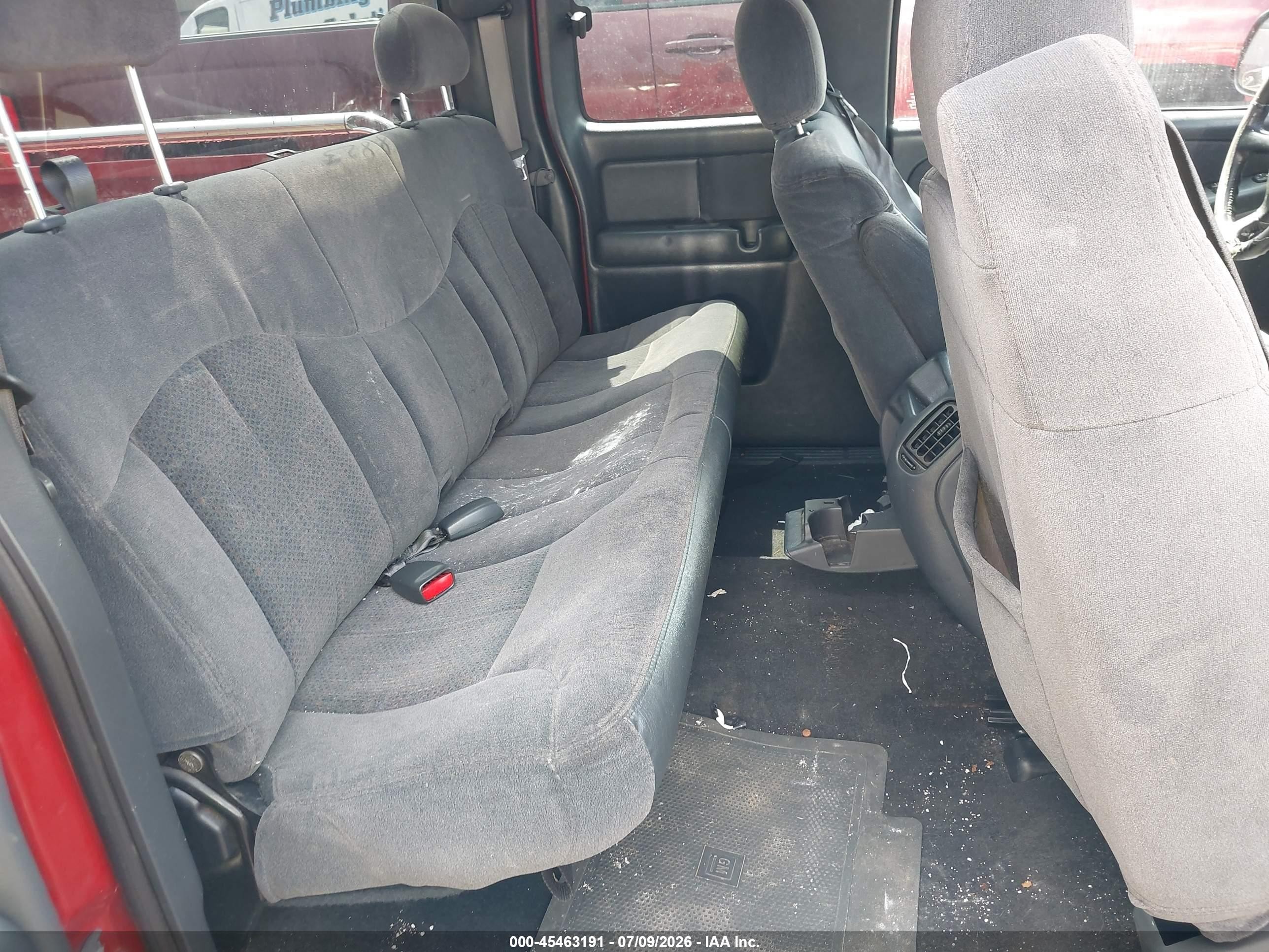 2002 Chevrolet Silverado 1500 Ls Red vin: 2GCEC19V021428823