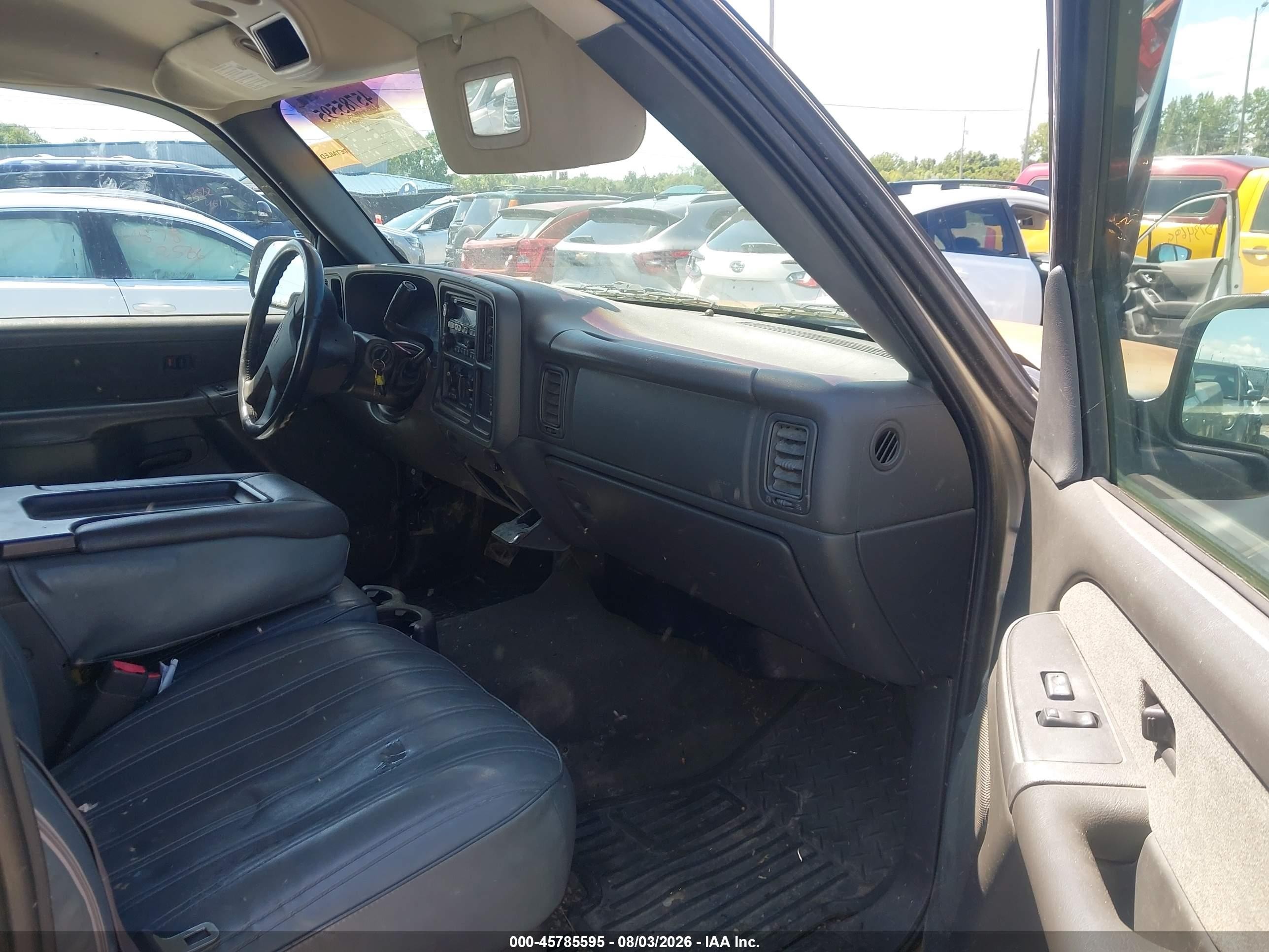 2003 Chevrolet Silverado 1500 Ls White vin: 2GCEC19V031202556