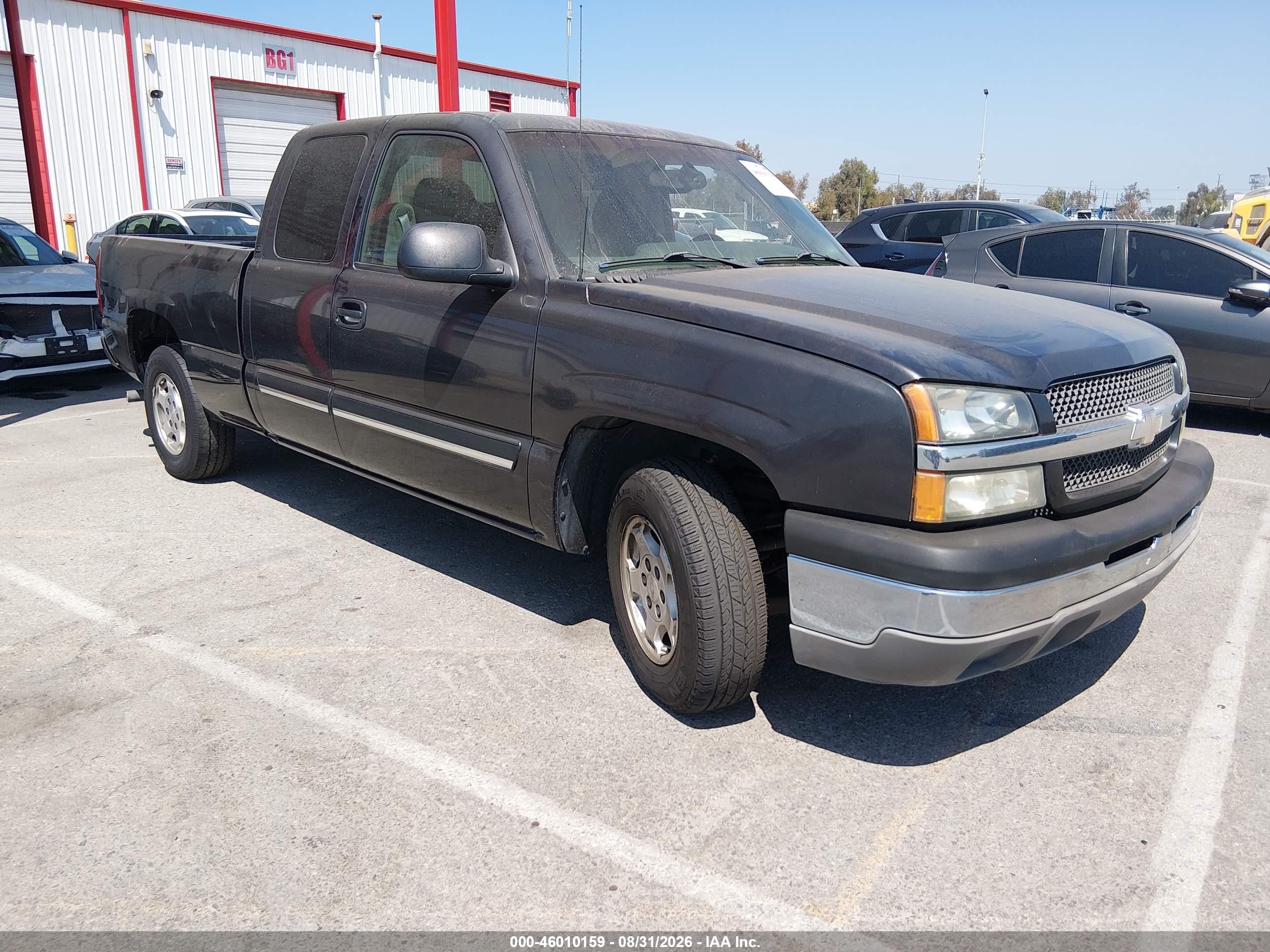 2003 Chevrolet Silverado 1500 Ls Серый vin: 2GCEC19V031251210