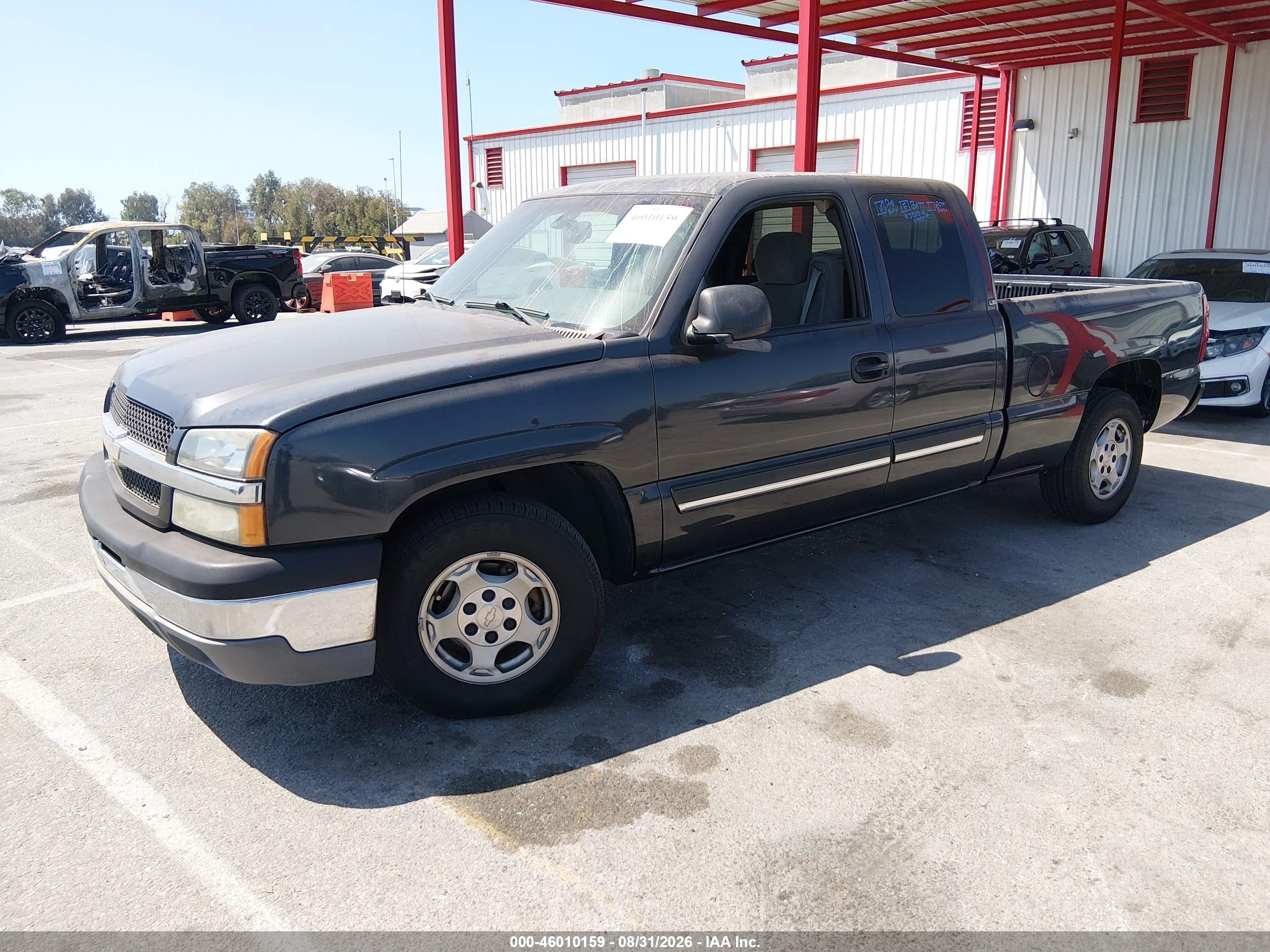 2003 Chevrolet Silverado 1500 Ls Серый vin: 2GCEC19V031251210