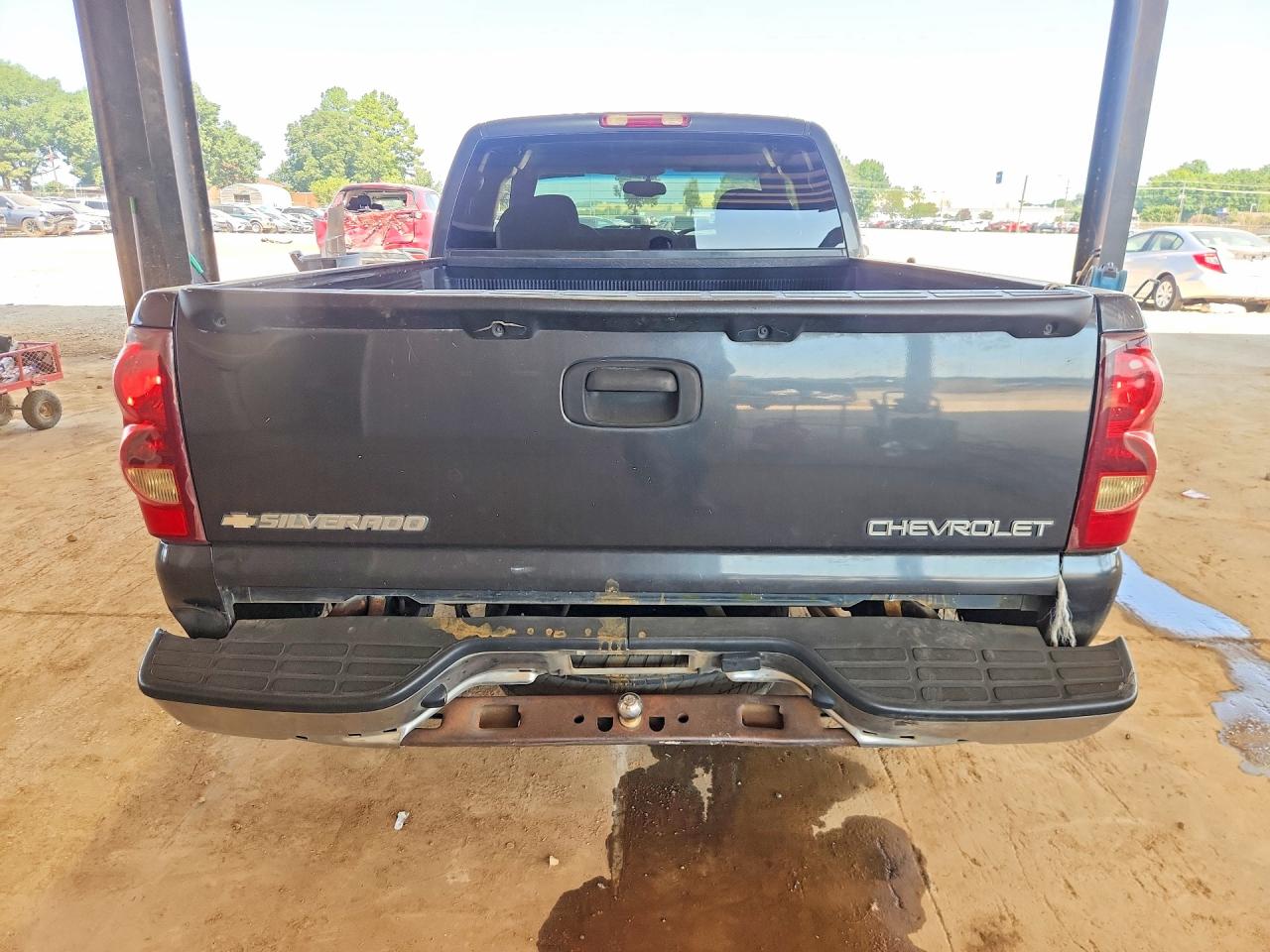 2003 Chevrolet Silverado C1500 Charcoal vin: 2GCEC19V031276883