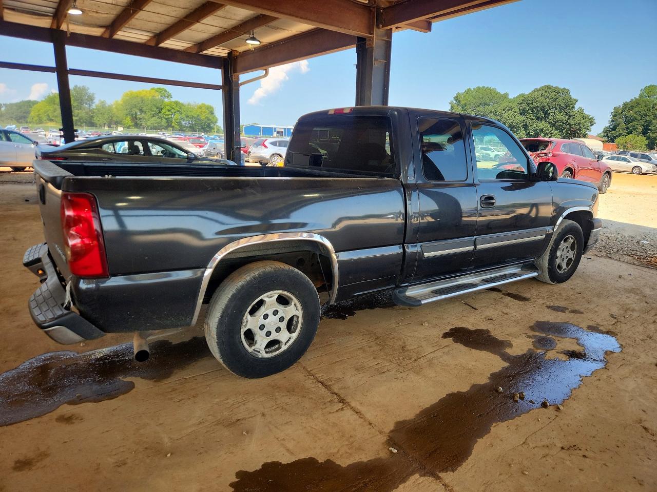 2003 Chevrolet Silverado C1500 Charcoal vin: 2GCEC19V031276883