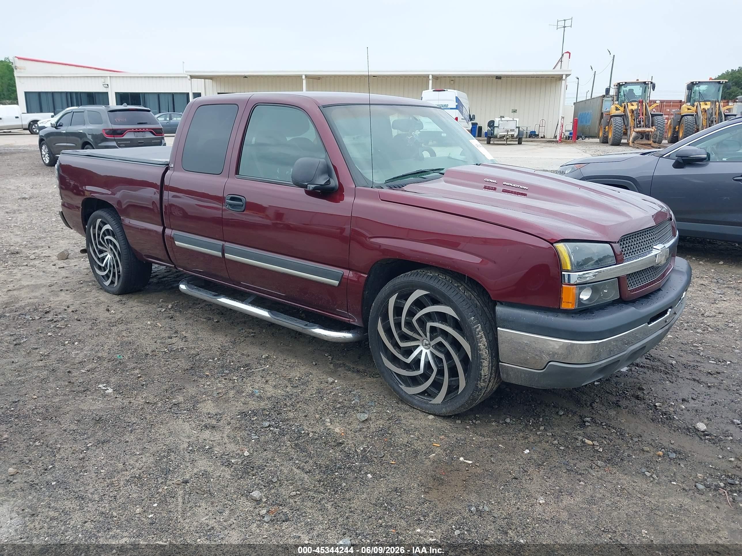 2003 Chevrolet Silverado 1500 Ls Burgundy vin: 2GCEC19V031294882