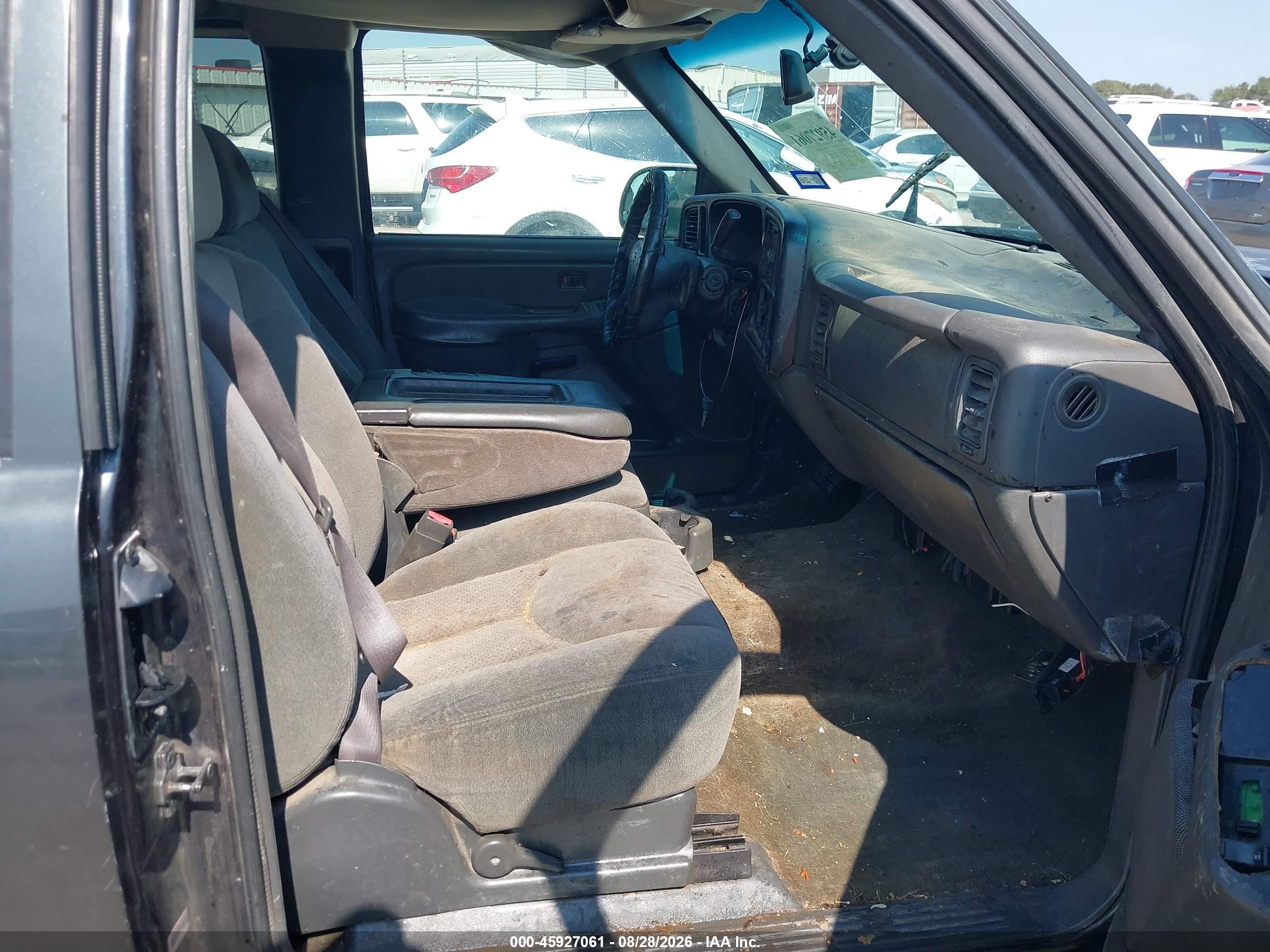 2003 Chevrolet Silverado 1500 Ls Gray vin: 2GCEC19V031300261