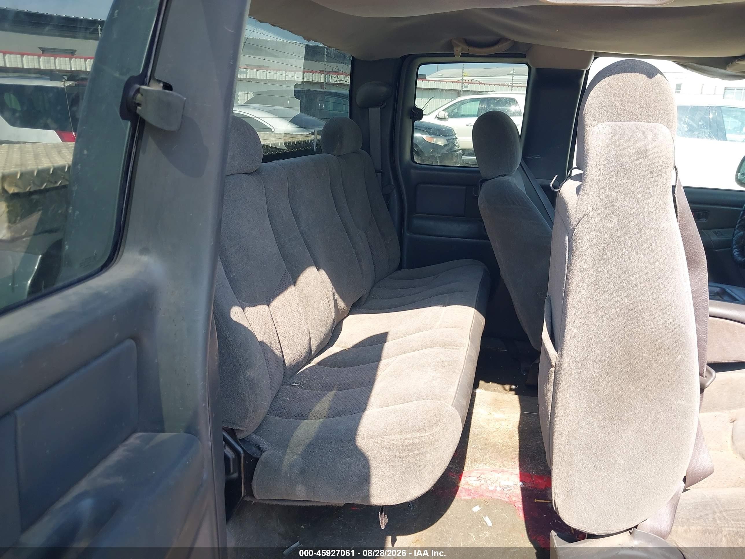 2003 Chevrolet Silverado 1500 Ls Gray vin: 2GCEC19V031300261