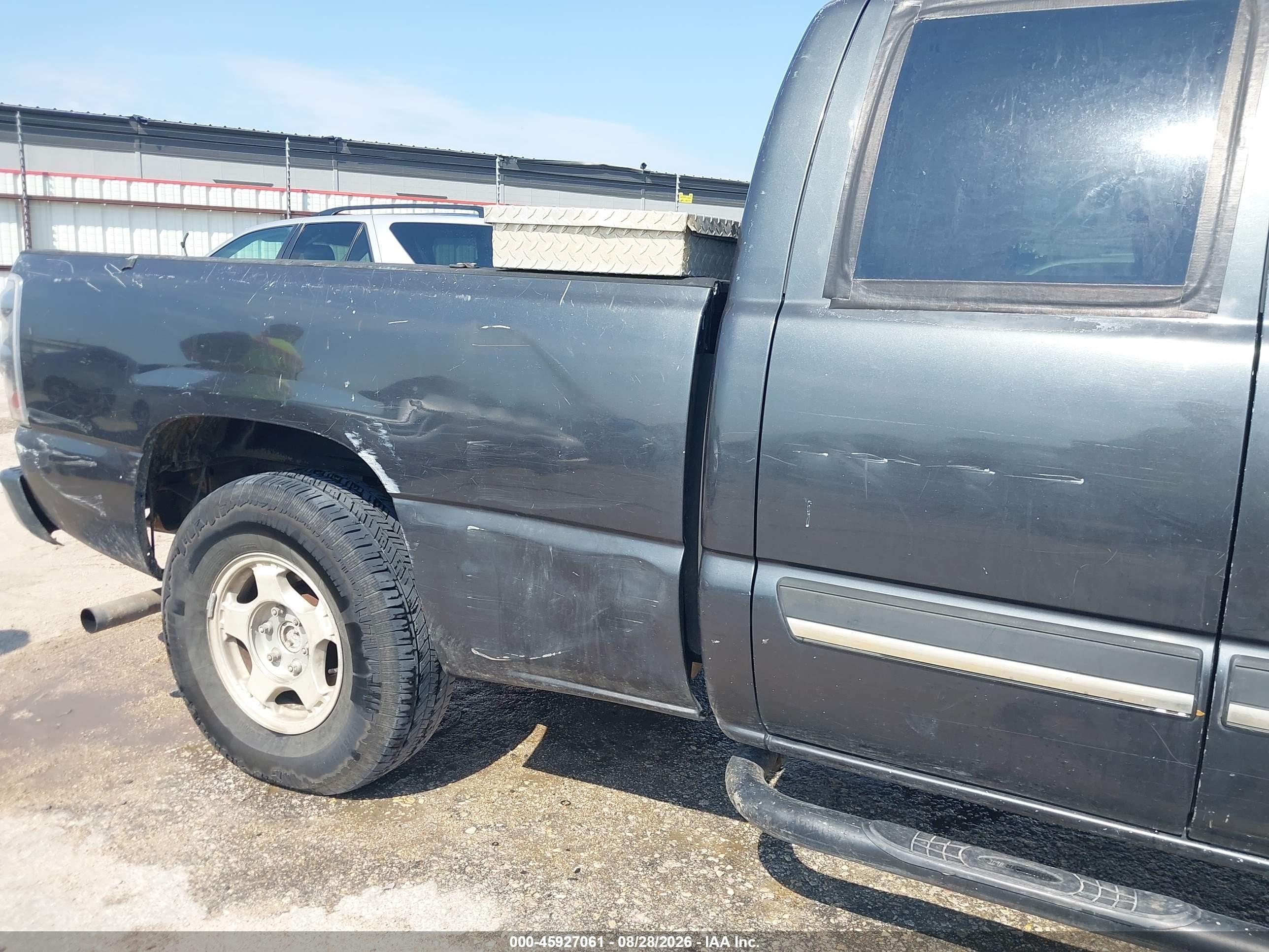 2003 Chevrolet Silverado 1500 Ls Gray vin: 2GCEC19V031300261