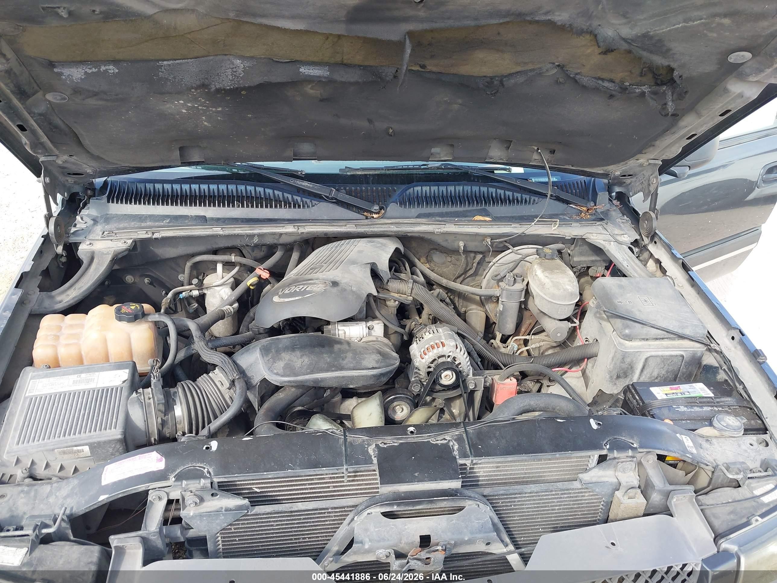 2003 Chevrolet Silverado 1500 Ls Серый vin: 2GCEC19V031313561