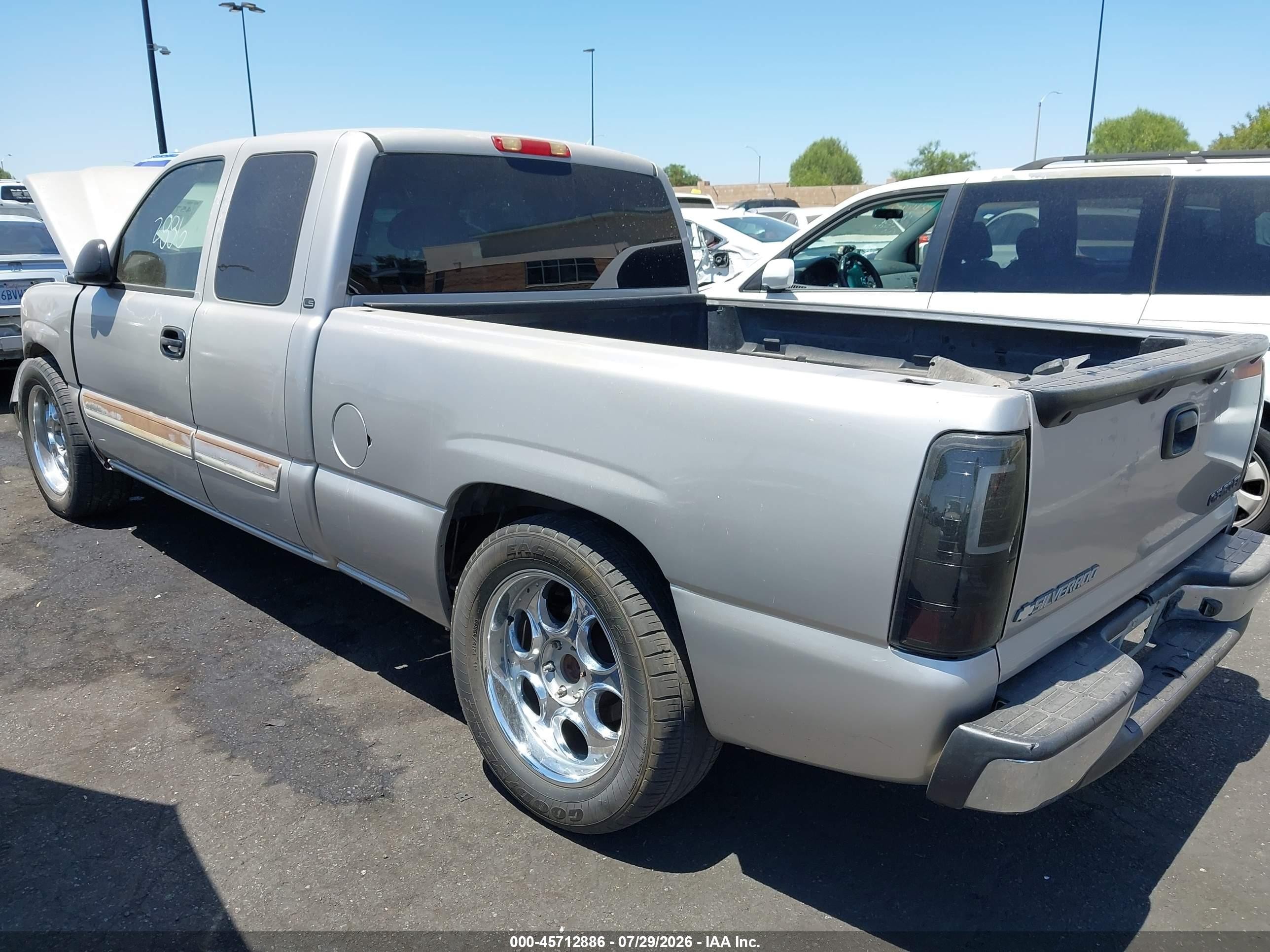 2004 Chevrolet Silverado 1500 Ls Beige vin: 2GCEC19V041129416