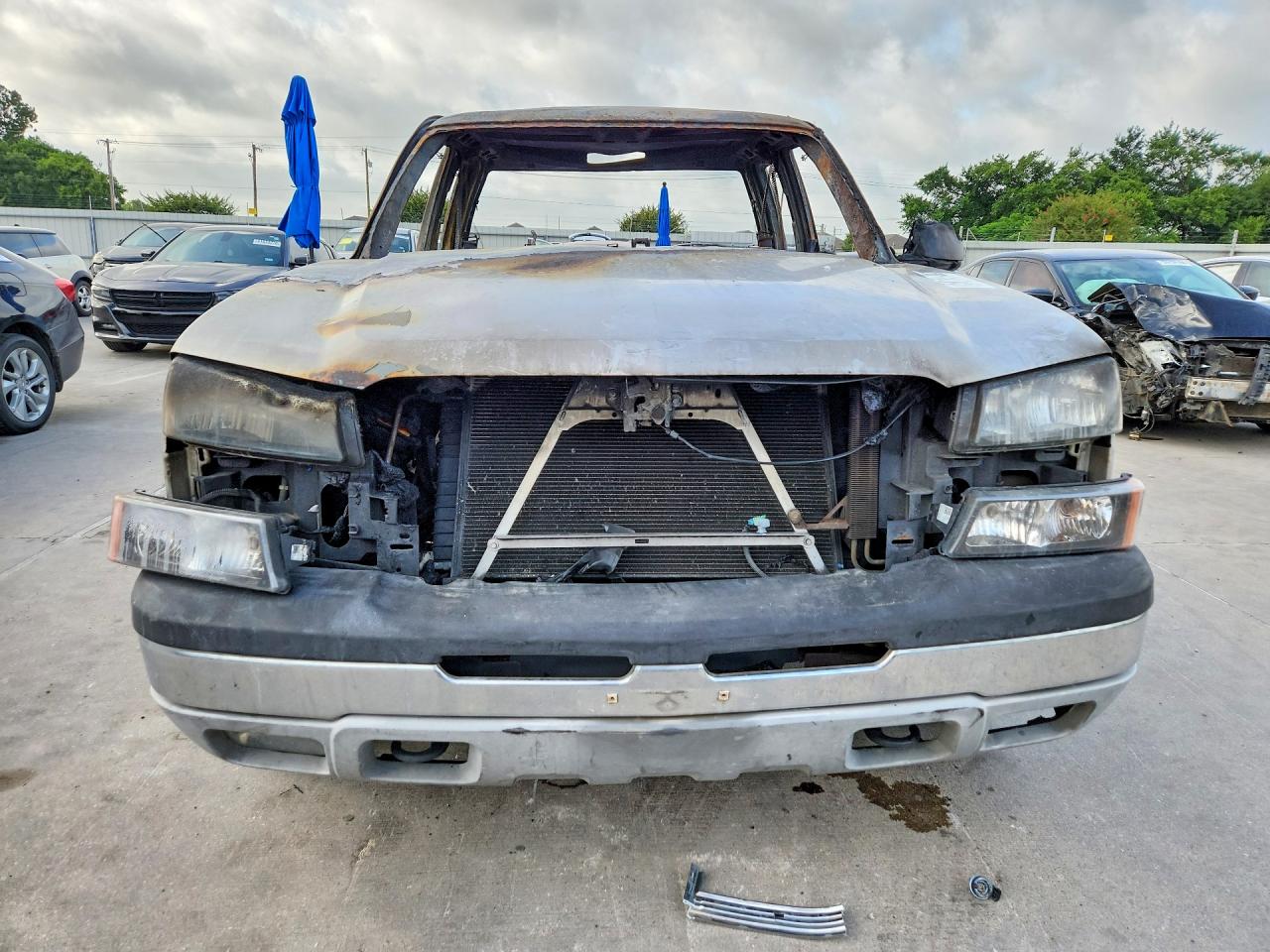 2004 Chevrolet Silverado C1500 Burn vin: 2GCEC19V041163033