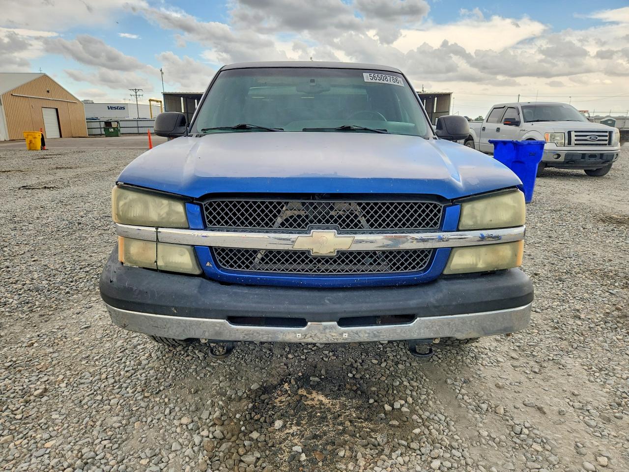 2004 Chevrolet Silverado C1500 Blue vin: 2GCEC19V041301654