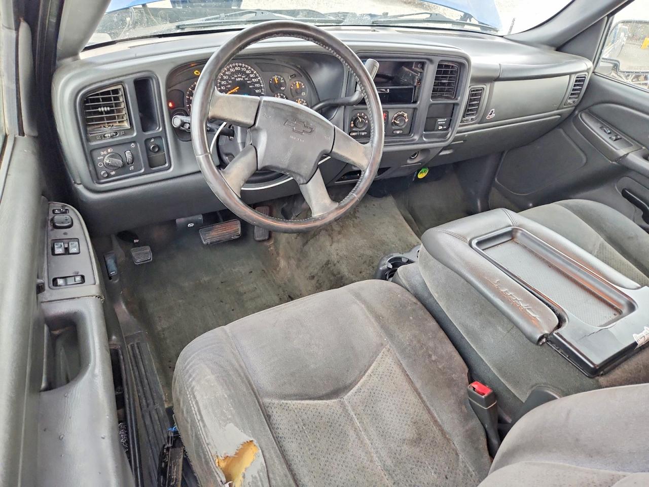 2004 Chevrolet Silverado C1500 Blue vin: 2GCEC19V041301654
