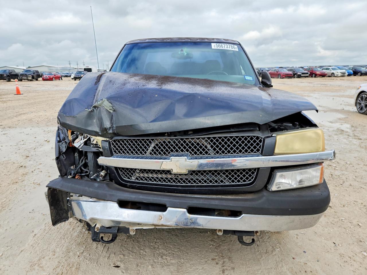 2004 Chevrolet Silverado C1500 Угольный vin: 2GCEC19V041400703