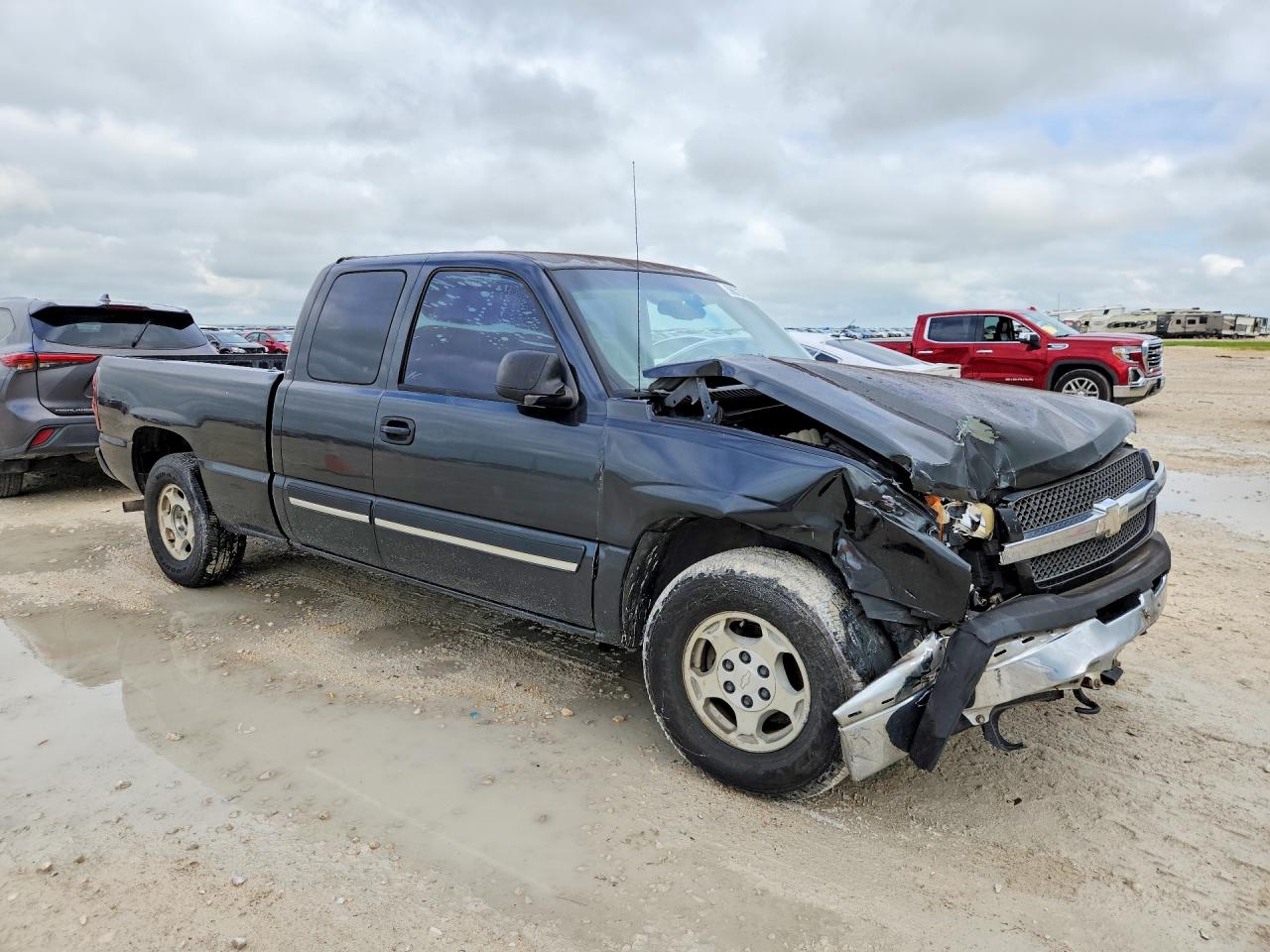 2004 Chevrolet Silverado C1500 Угольный vin: 2GCEC19V041400703