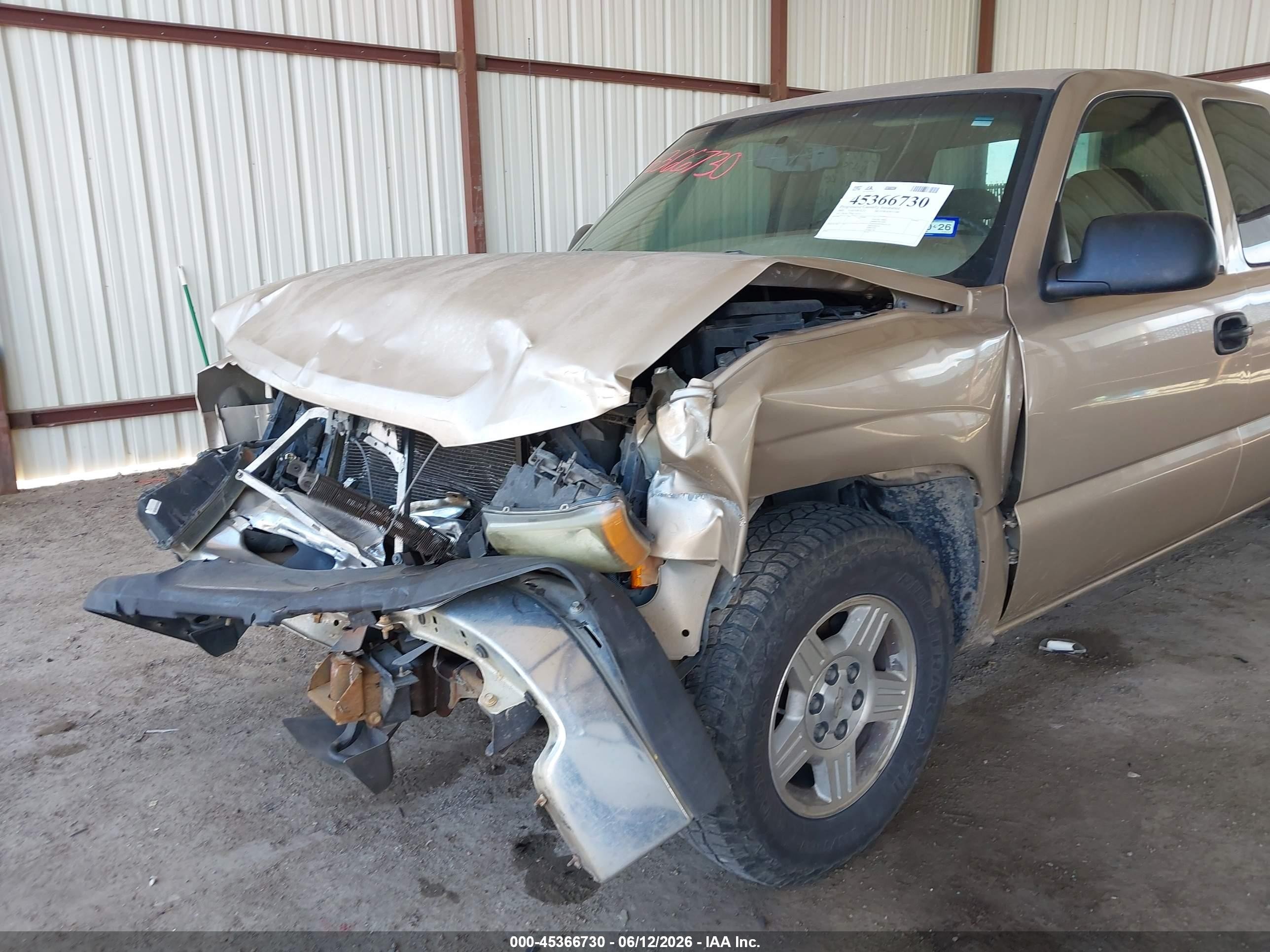 2005 Chevrolet Silverado 1500 Work Truck Tan vin: 2GCEC19V051341511