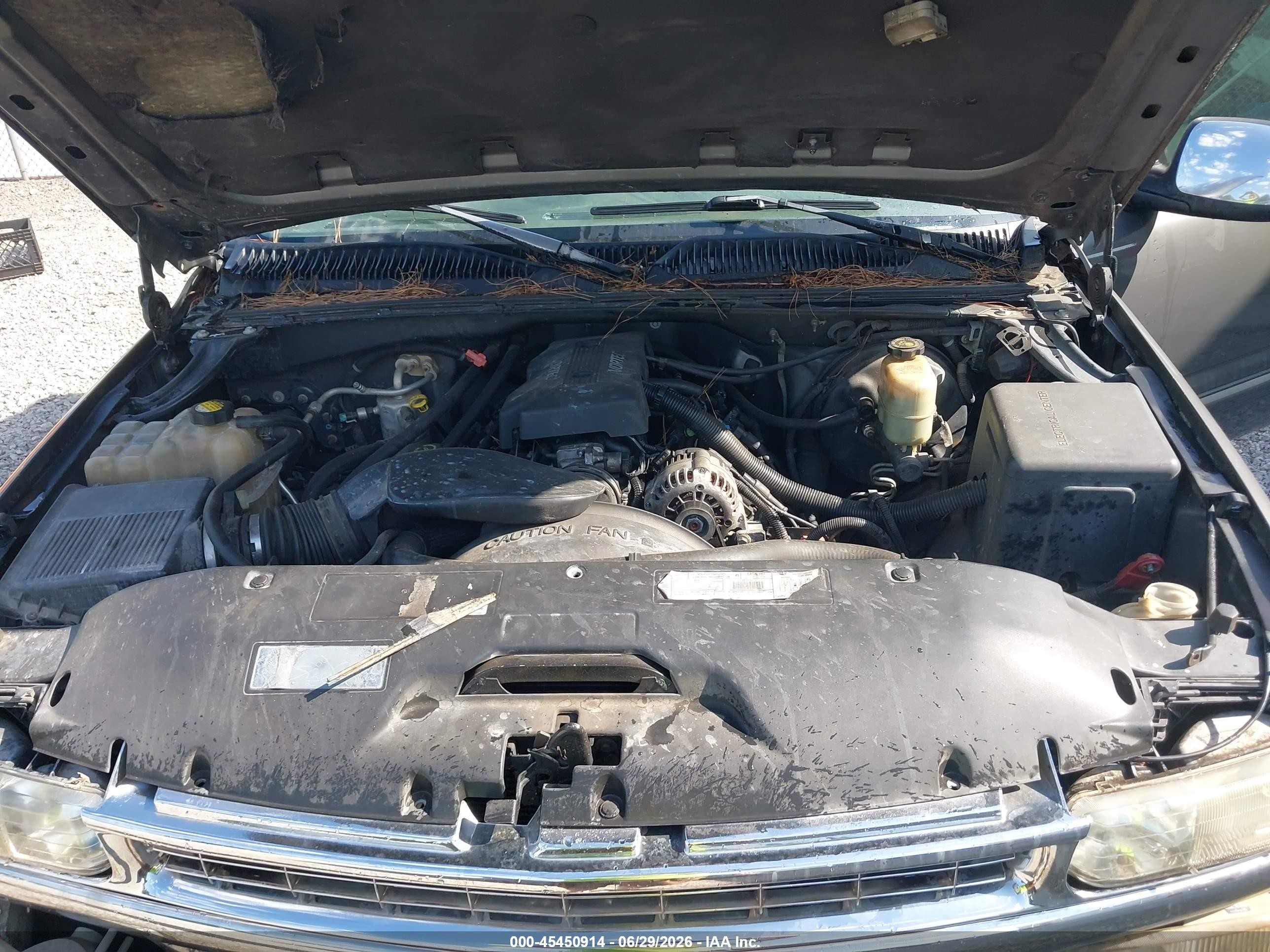 2000 Chevrolet Silverado 1500 Ls Gray vin: 2GCEC19V0Y1255863