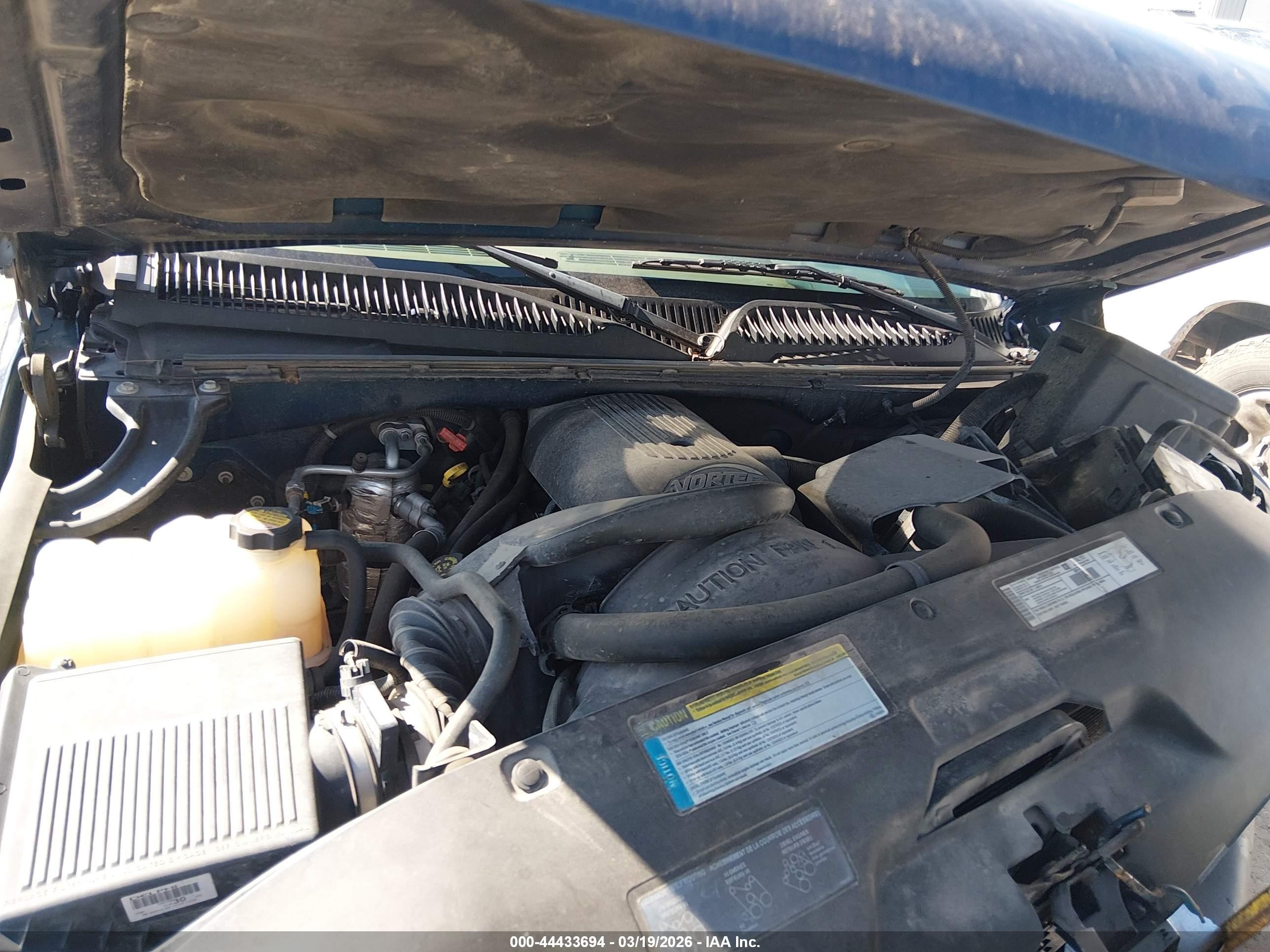 2001 Chevrolet Silverado 1500 Ls Blue vin: 2GCEC19V111322928