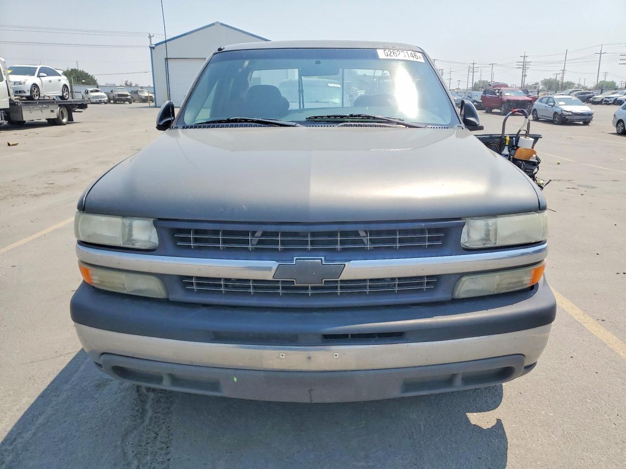 2002 Chevrolet Silverado C1500 Gray vin: 2GCEC19V121233975