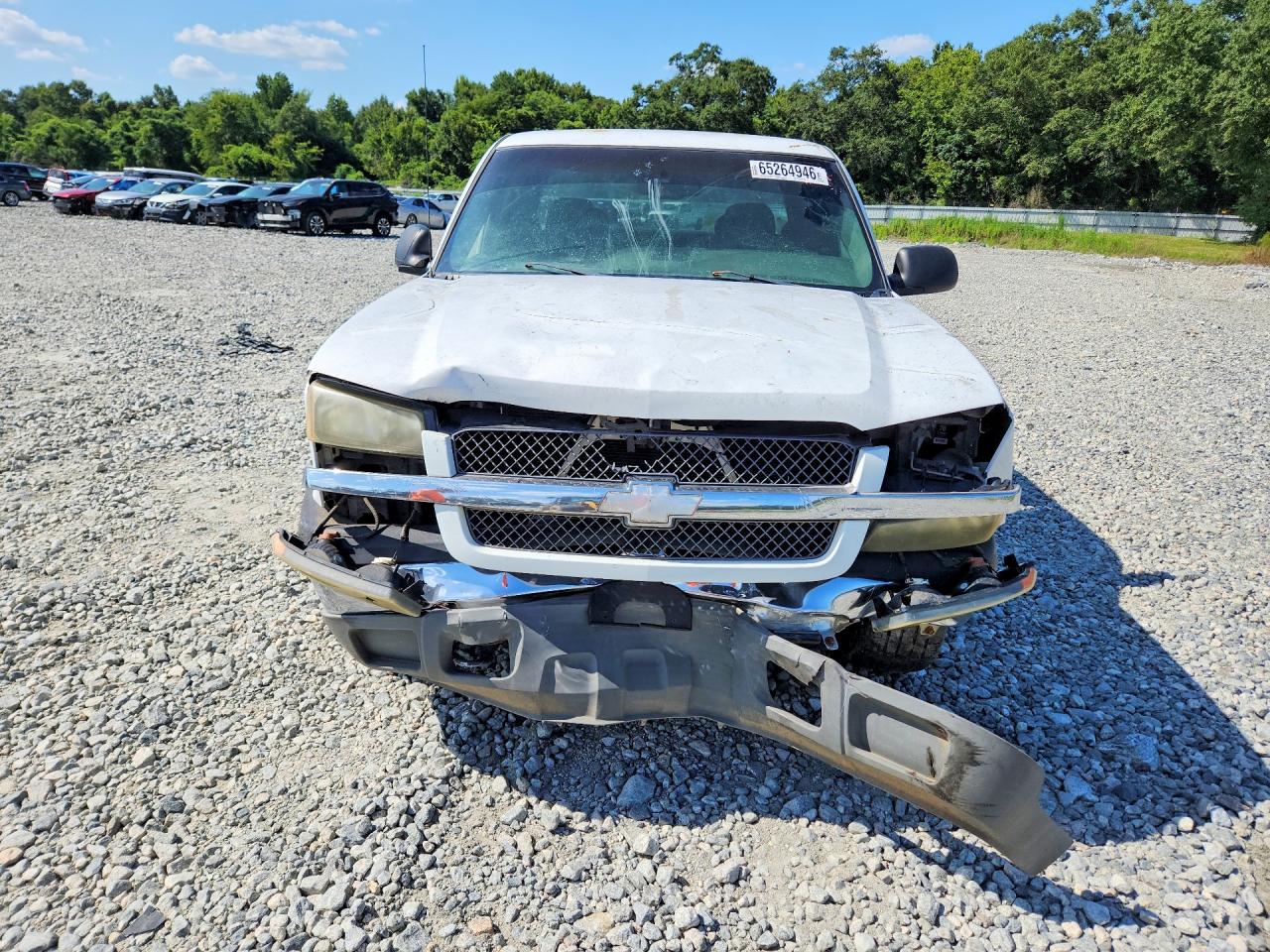 2003 Chevrolet Silverado C1500 White vin: 2GCEC19V131108914