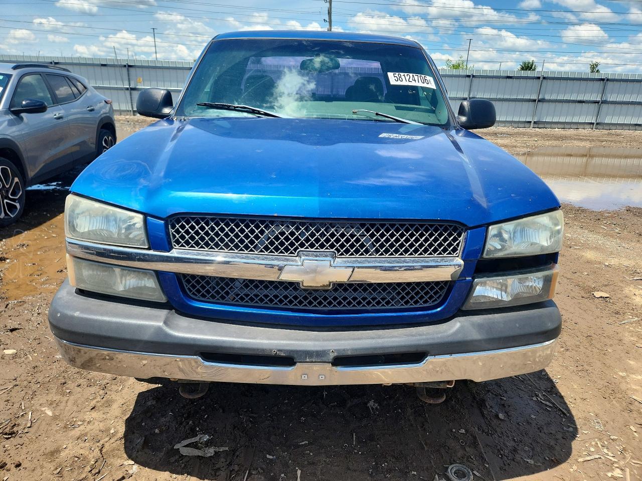 2003 Chevrolet Silverado Blue vin: 2GCEC19V131196427
