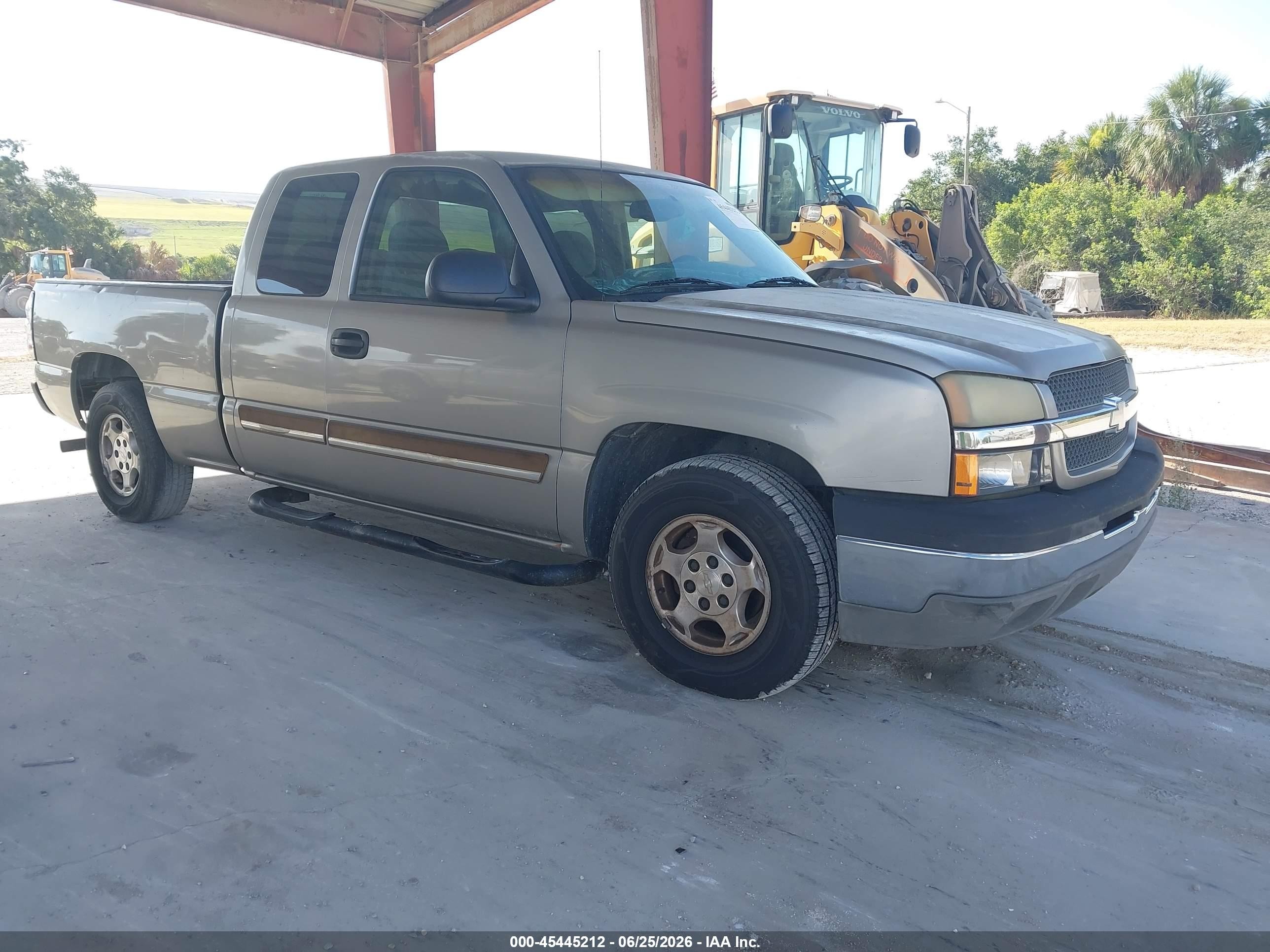 2003 Chevrolet Silverado 1500 Ls Gray vin: 2GCEC19V131293627