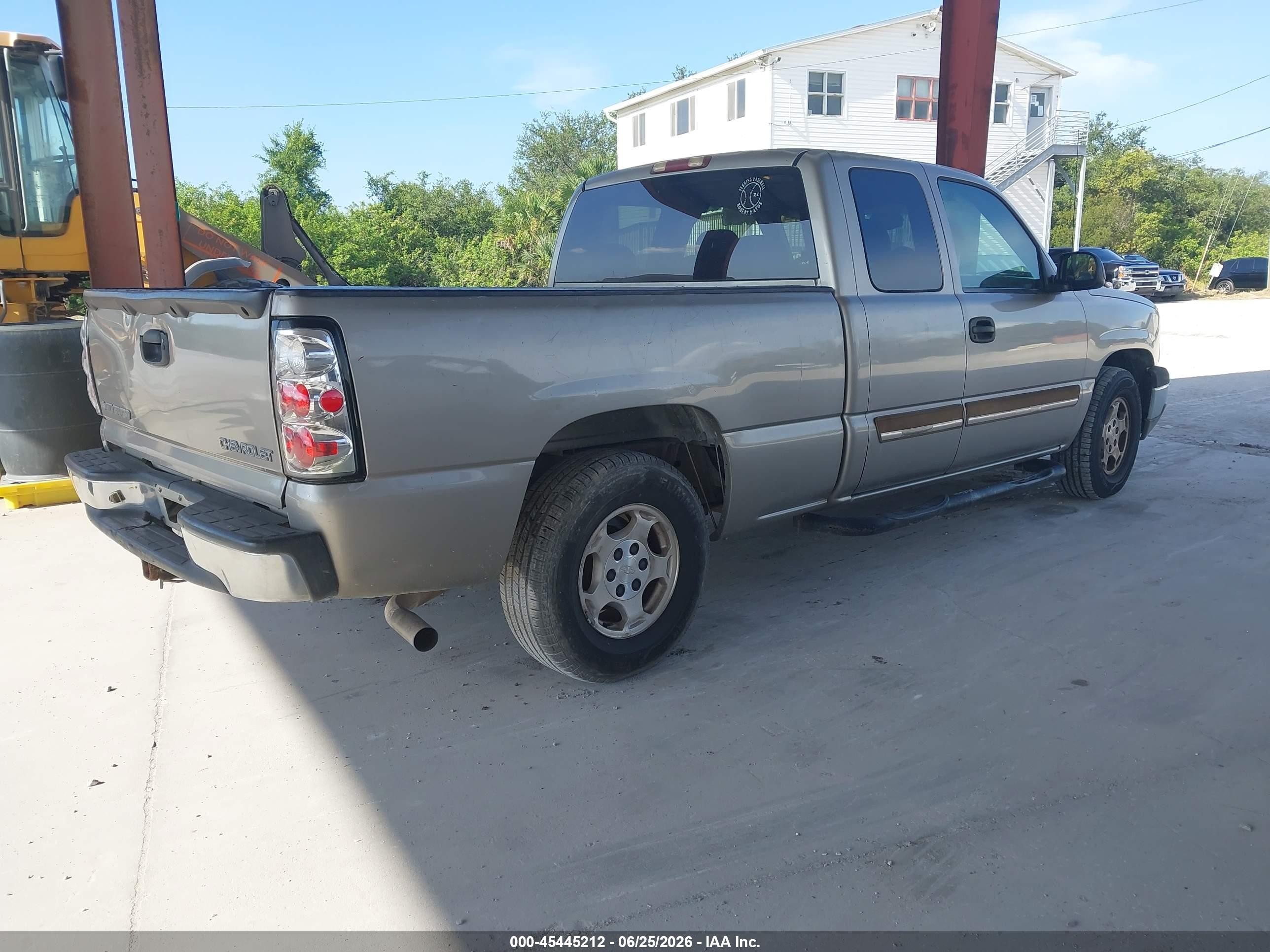 2003 Chevrolet Silverado 1500 Ls Gray vin: 2GCEC19V131293627