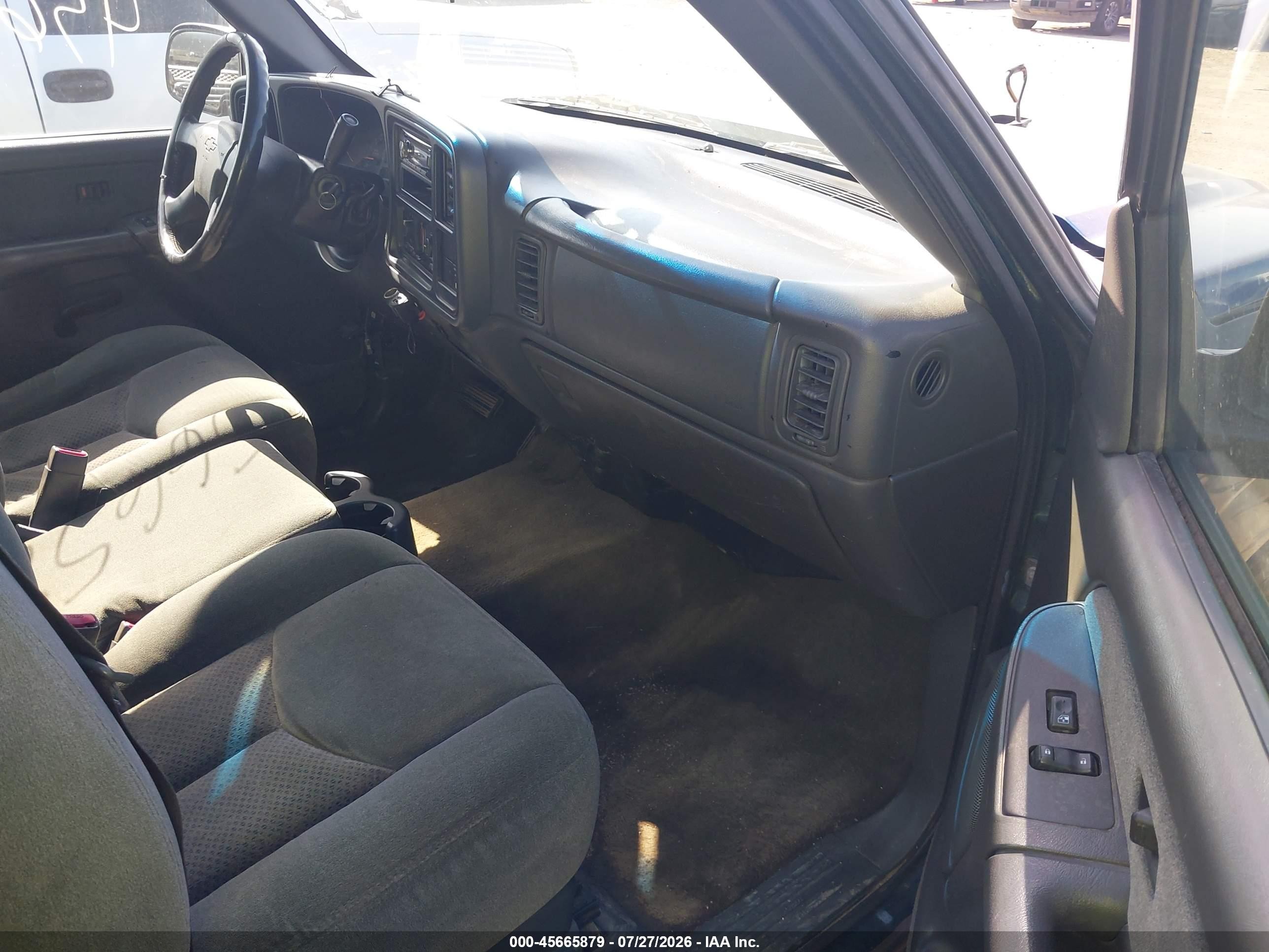 2003 Chevrolet Silverado 1500 Ls Зеленый vin: 2GCEC19V131380511