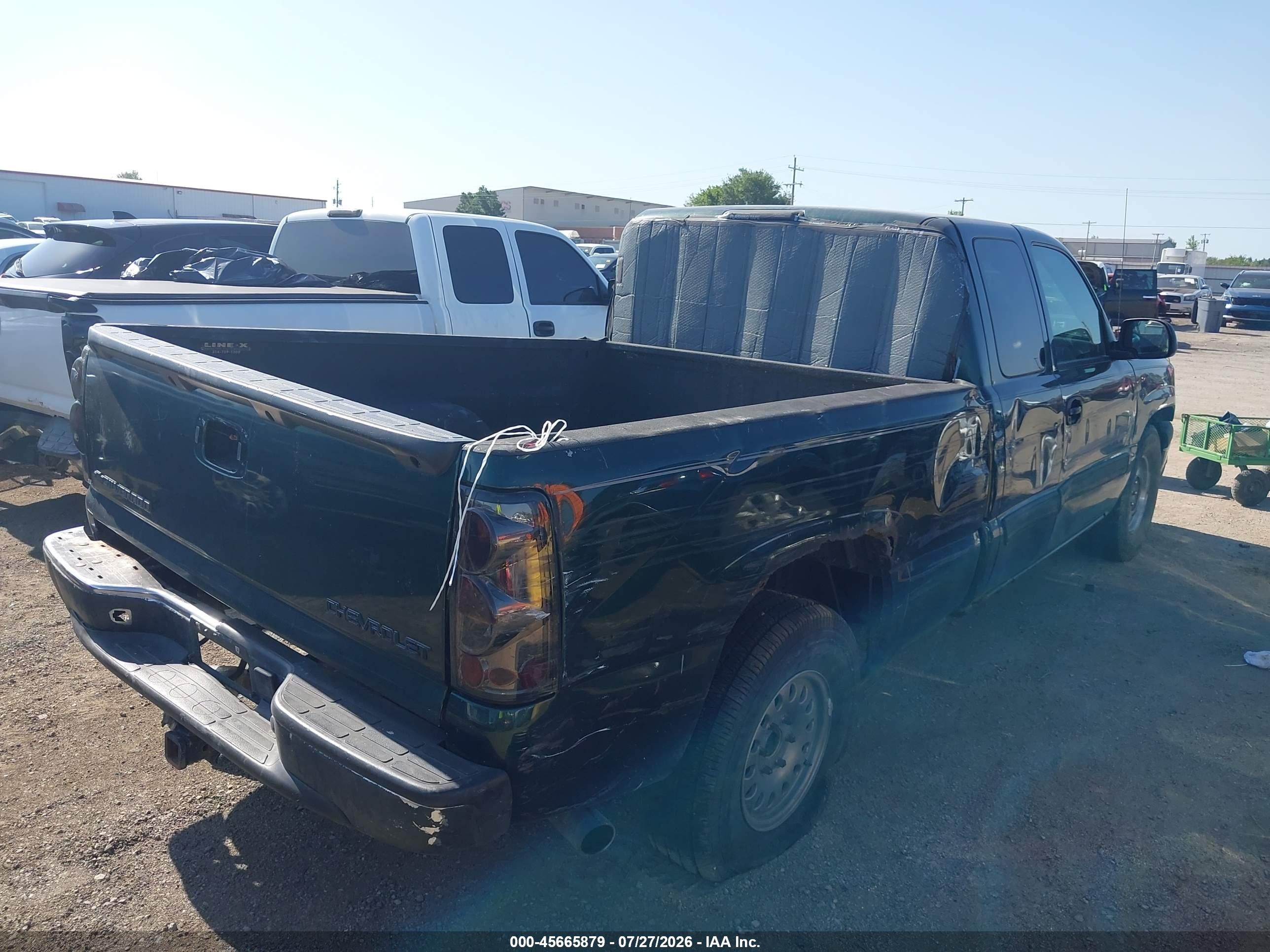 2003 Chevrolet Silverado 1500 Ls Зеленый vin: 2GCEC19V131380511