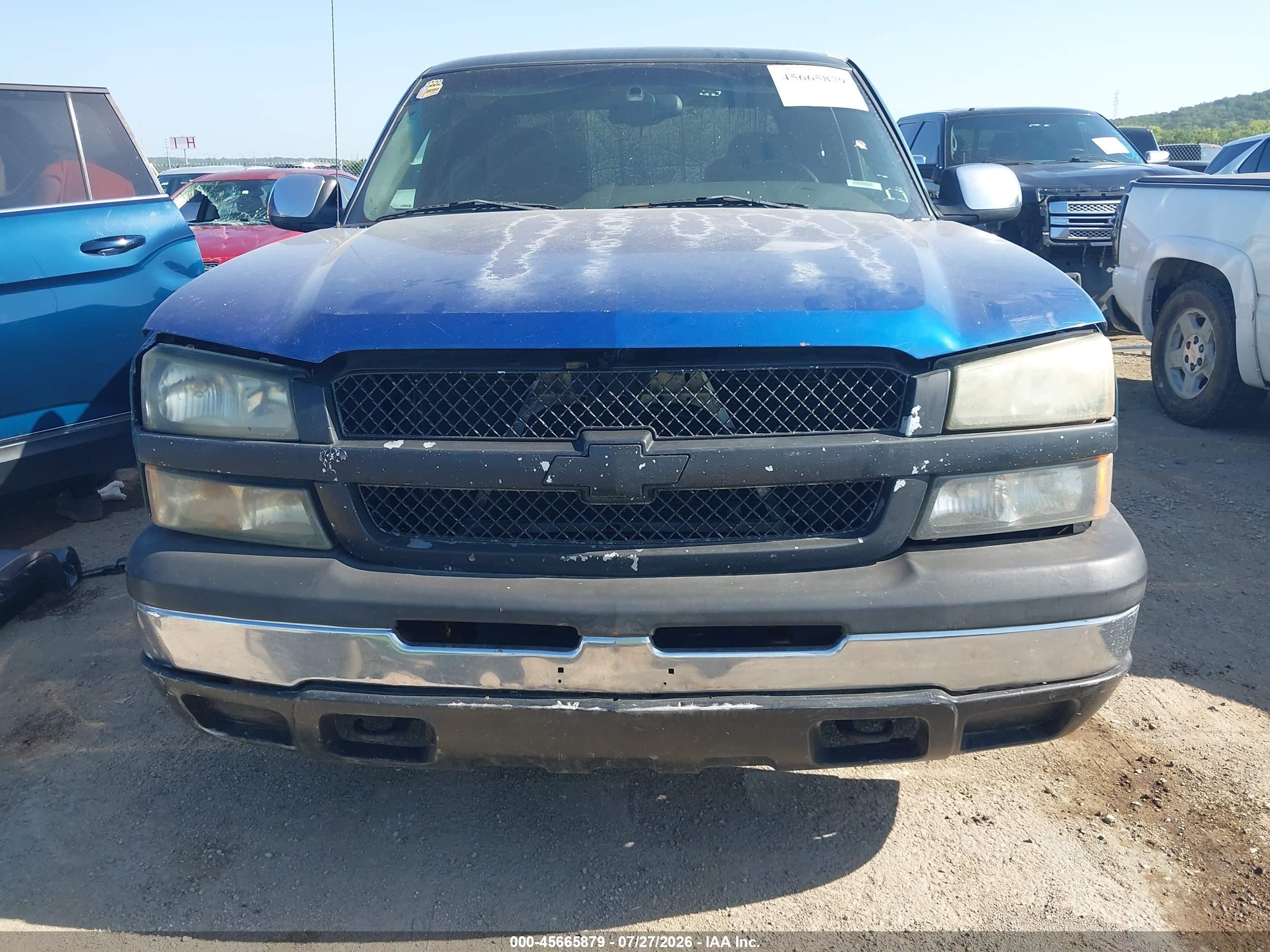 2003 Chevrolet Silverado 1500 Ls Зеленый vin: 2GCEC19V131380511