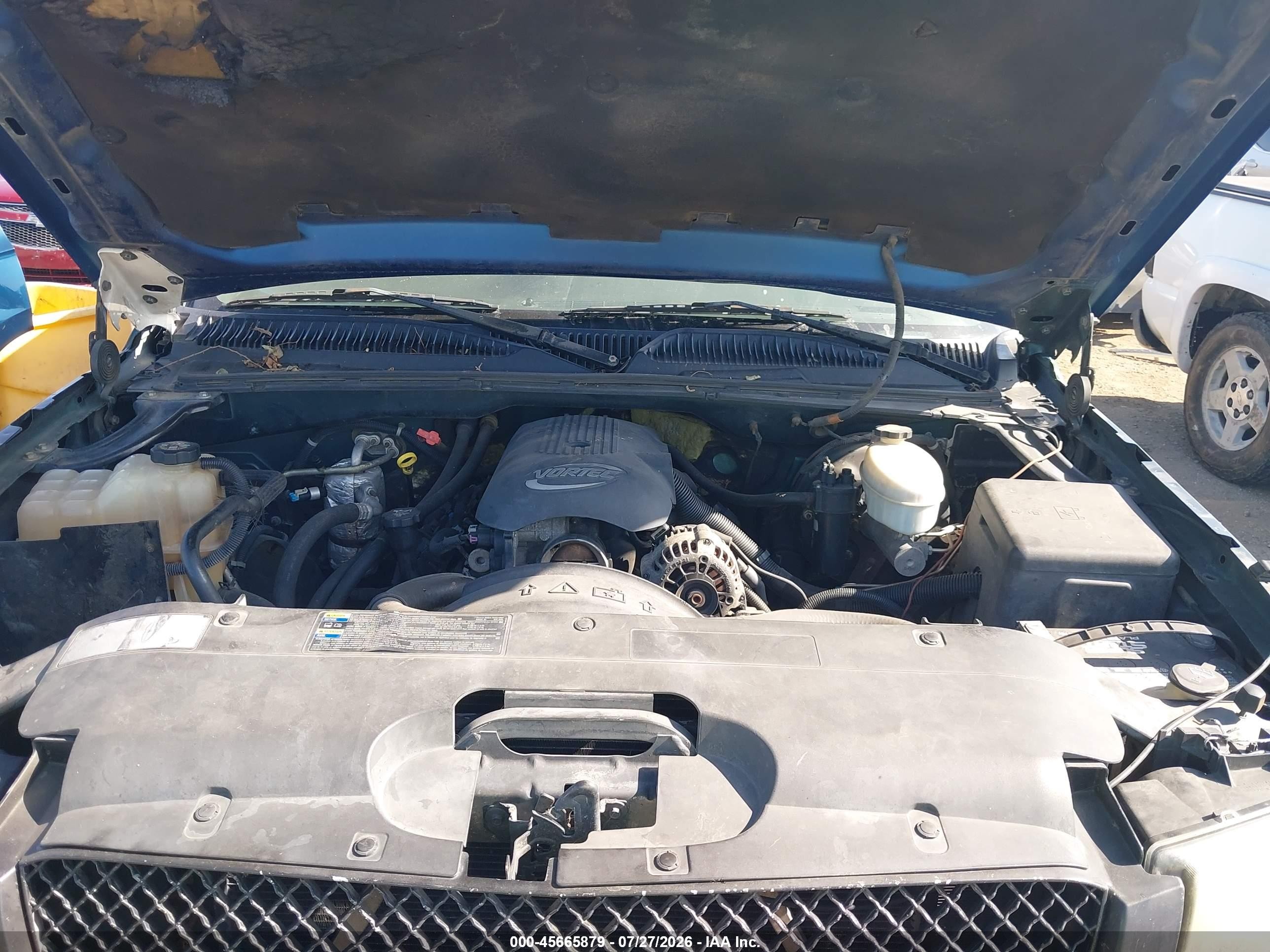 2003 Chevrolet Silverado 1500 Ls Зеленый vin: 2GCEC19V131380511