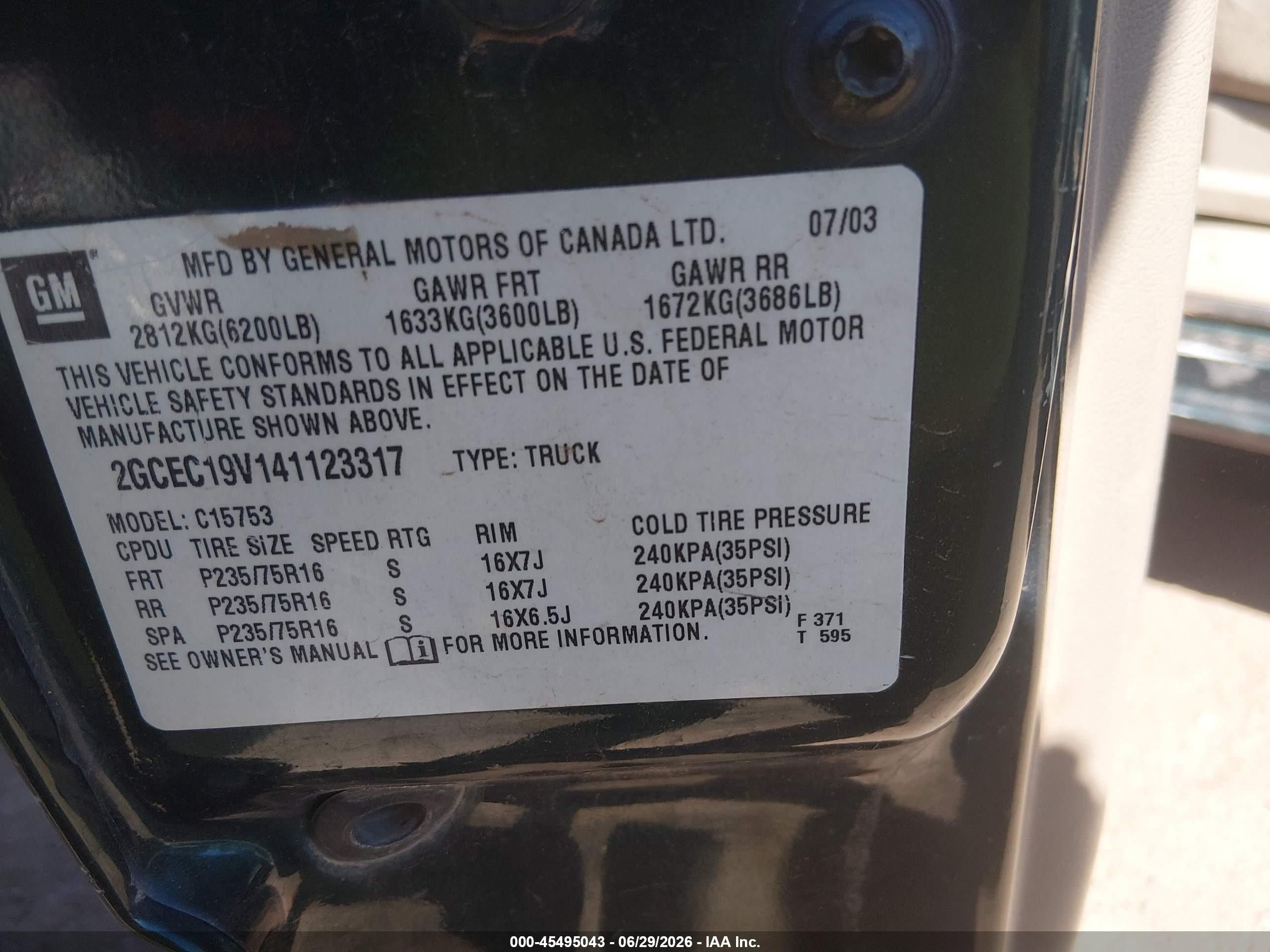 2004 Chevrolet Silverado 1500 Ls Green vin: 2GCEC19V141123317