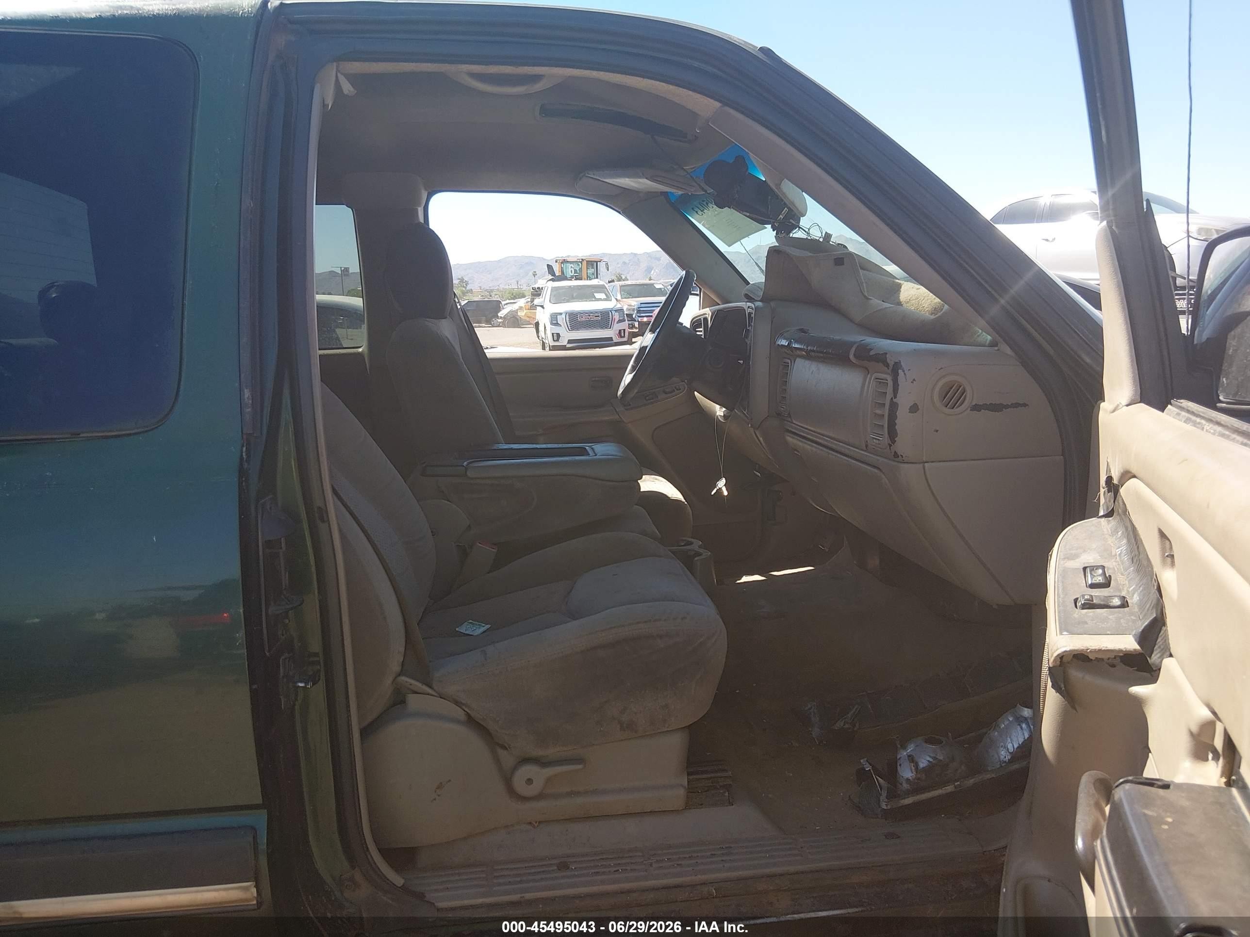 2004 Chevrolet Silverado 1500 Ls Green vin: 2GCEC19V141123317