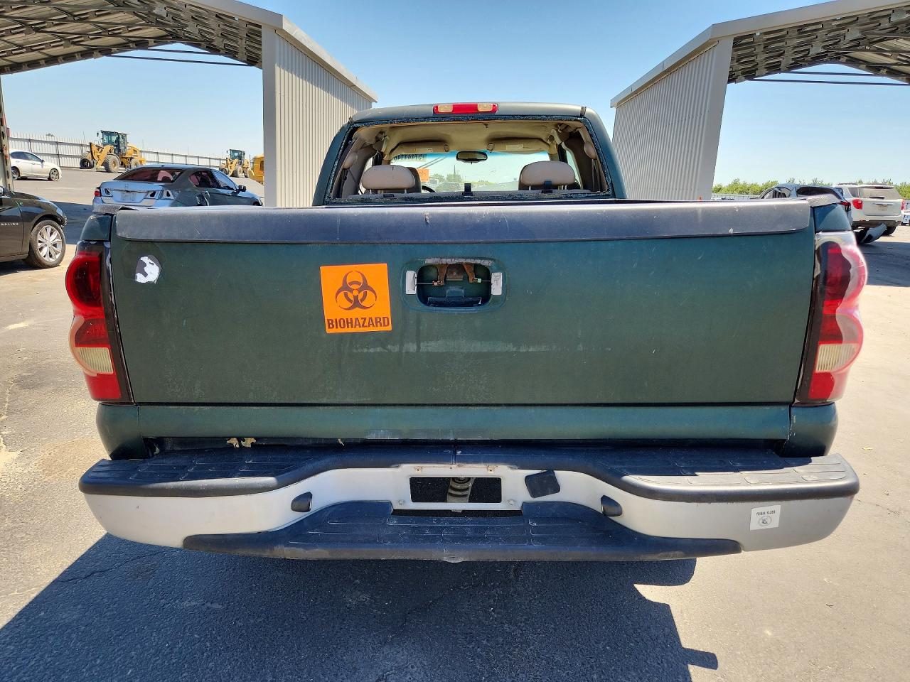 2004 Chevrolet Silverado C1500 Green vin: 2GCEC19V141348322