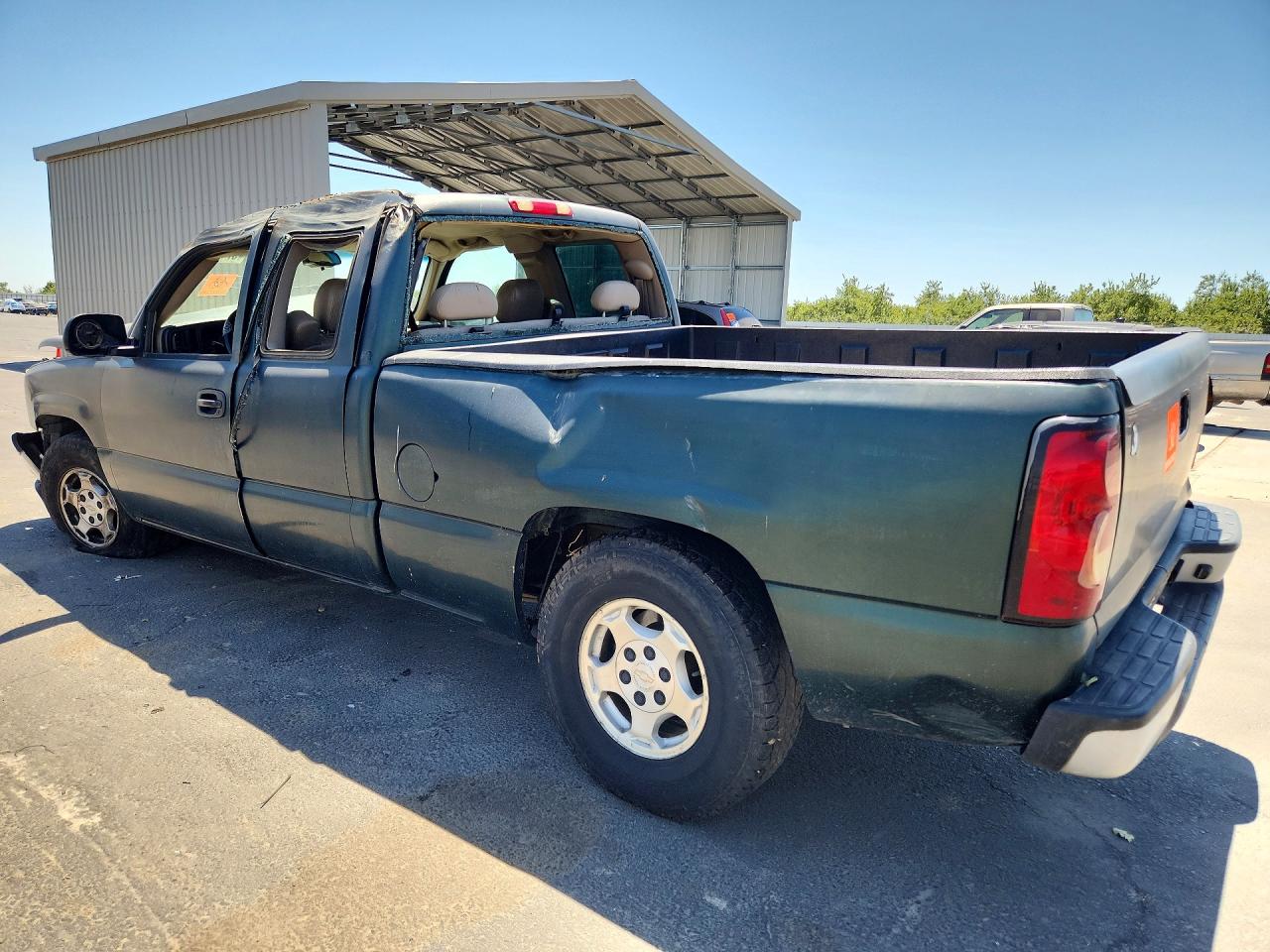 2004 Chevrolet Silverado C1500 Green vin: 2GCEC19V141348322