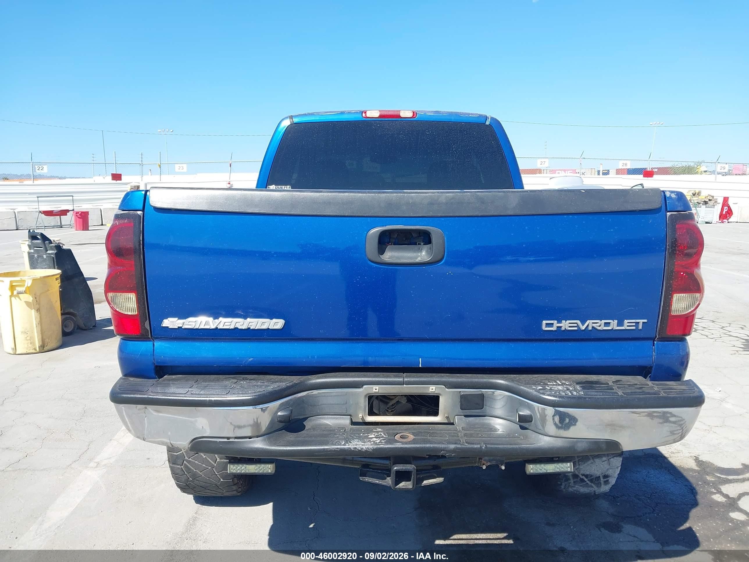 2004 Chevrolet Silverado 1500 Ls Blue vin: 2GCEC19V141387797