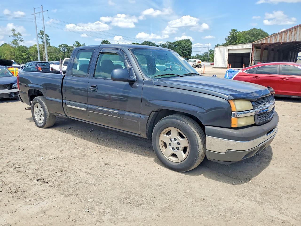 2005 Chevrolet Silverado C1500 Charcoal vin: 2GCEC19V151205193