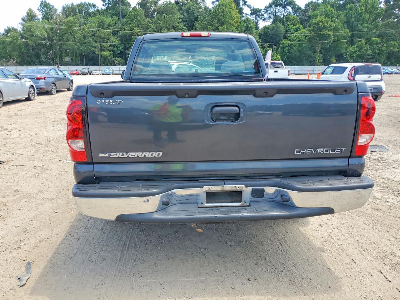 2005 Chevrolet Silverado C1500 Charcoal vin: 2GCEC19V151205193