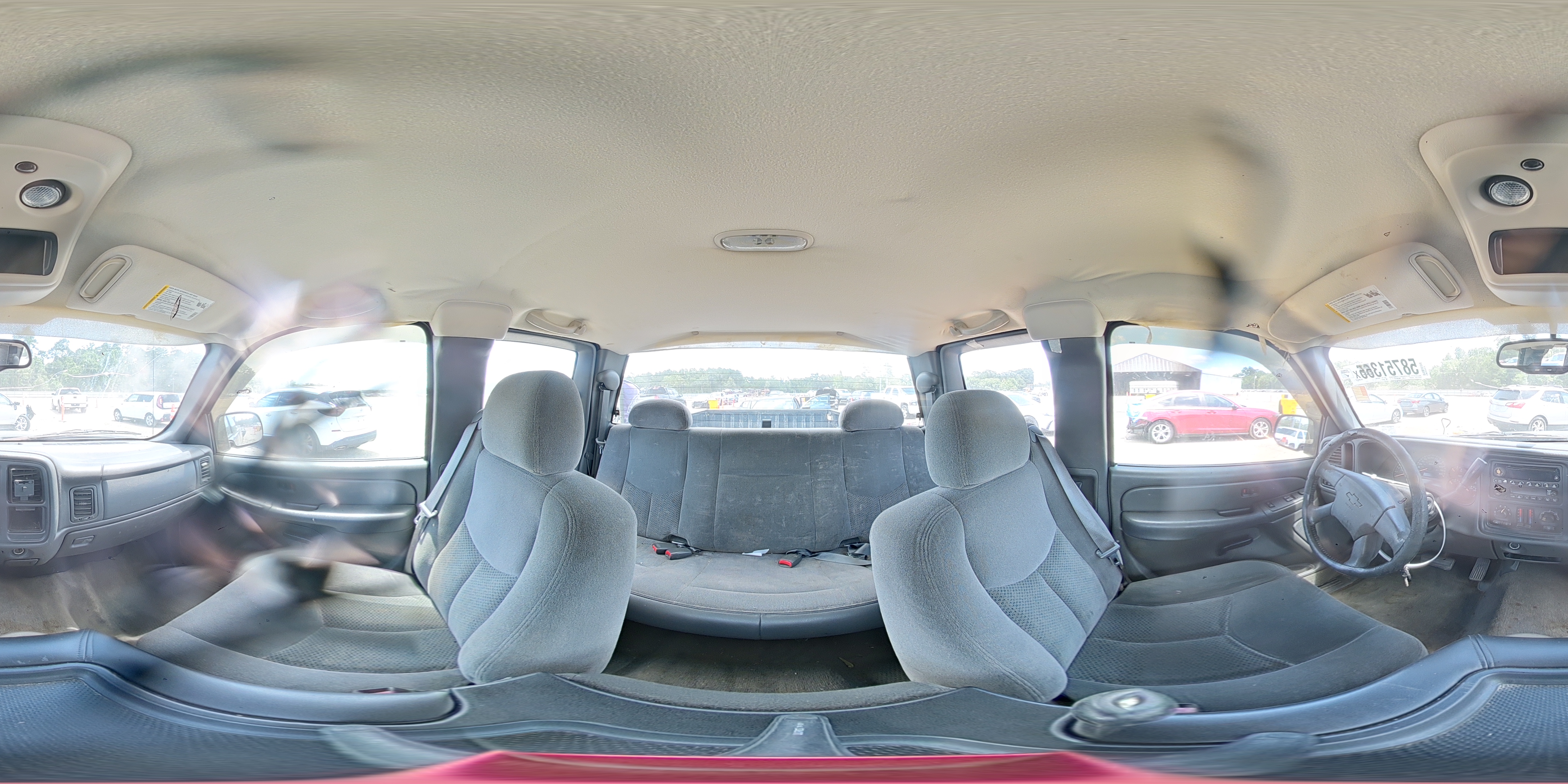 2005 Chevrolet Silverado C1500 Charcoal vin: 2GCEC19V151205193