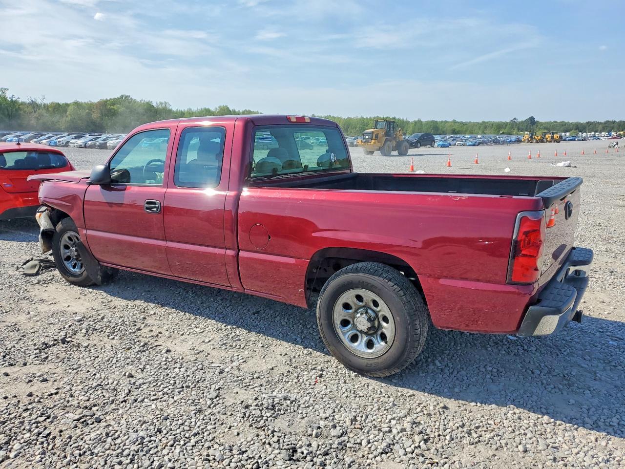 2005 Chevrolet Silverado C1500 Burgundy vin: 2GCEC19V151309070