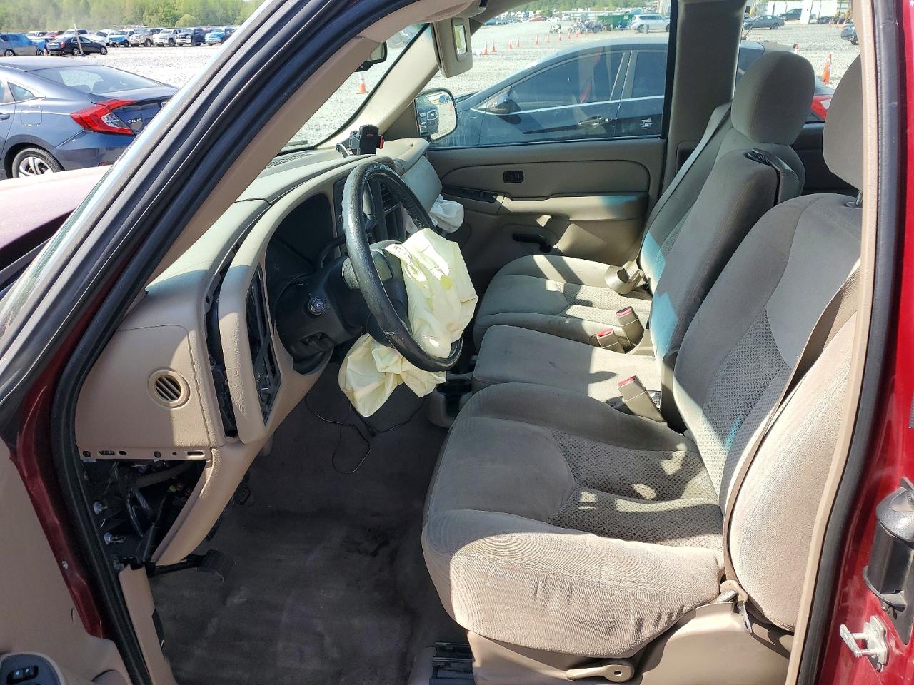 2005 Chevrolet Silverado C1500 Burgundy vin: 2GCEC19V151309070