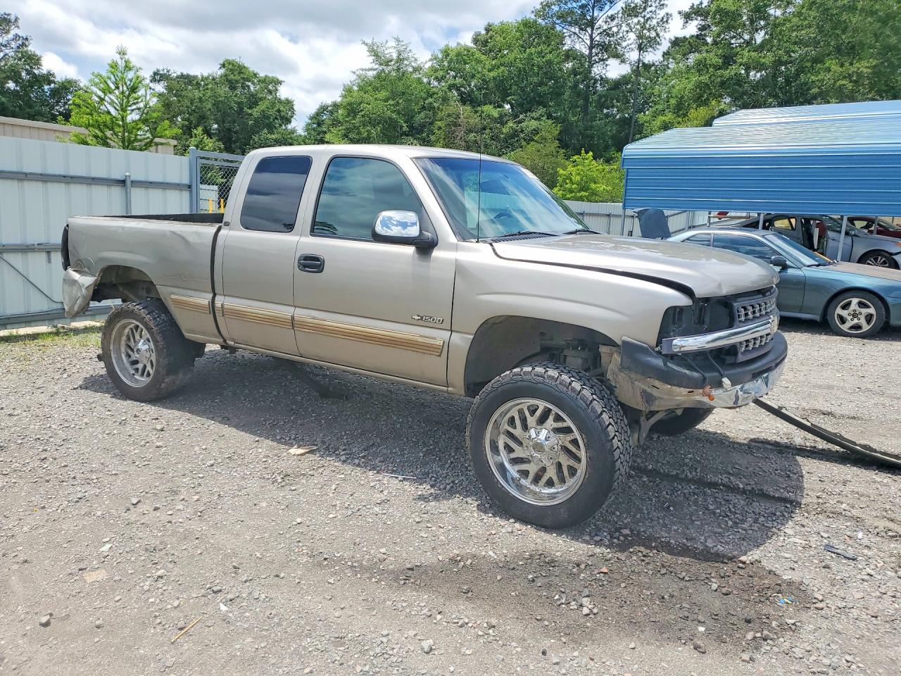 2001 Chevrolet Silverado C1500 Tan vin: 2GCEC19V211270547