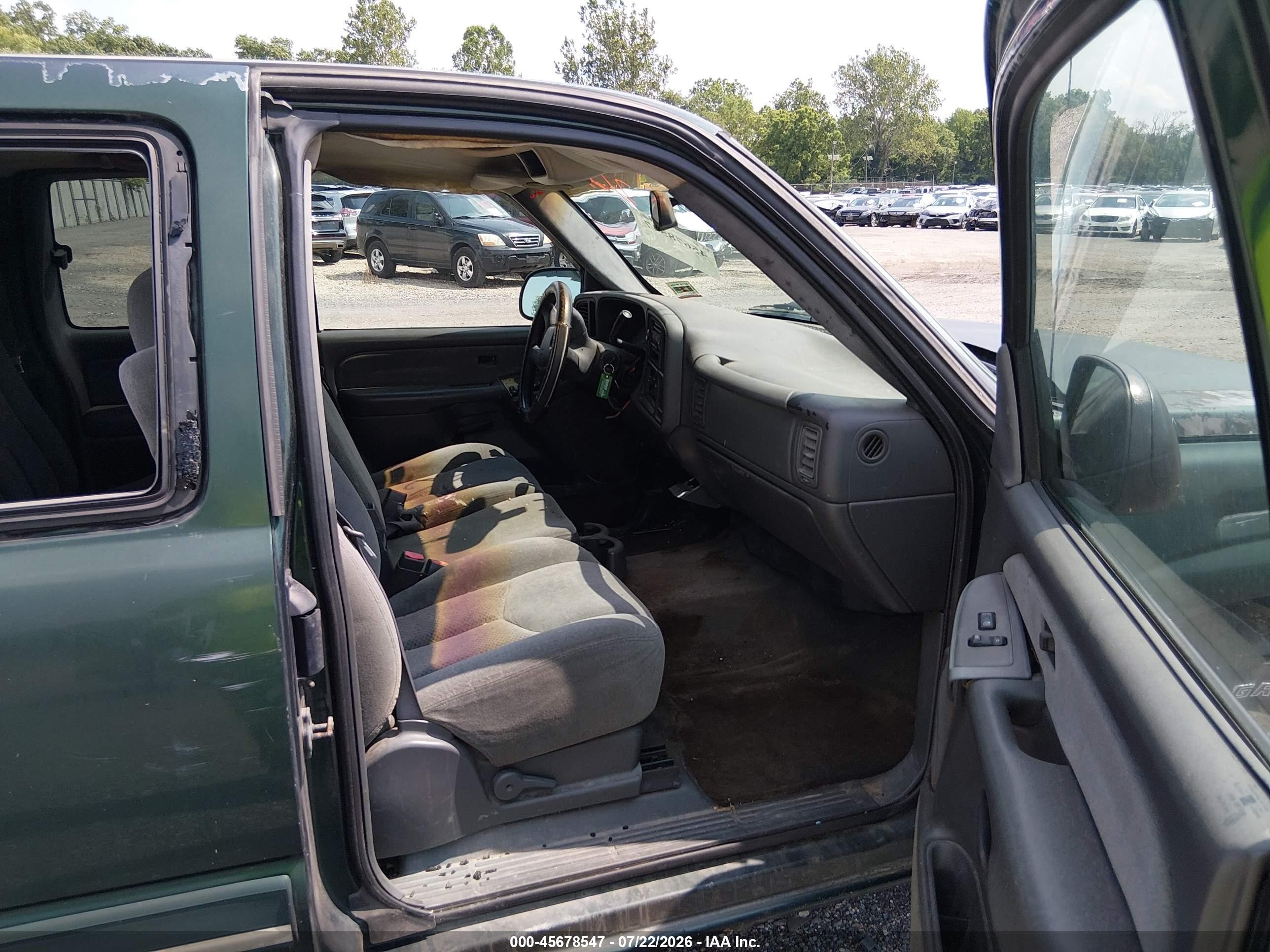 2003 Chevrolet Silverado 1500 Ls Green vin: 2GCEC19V231243254