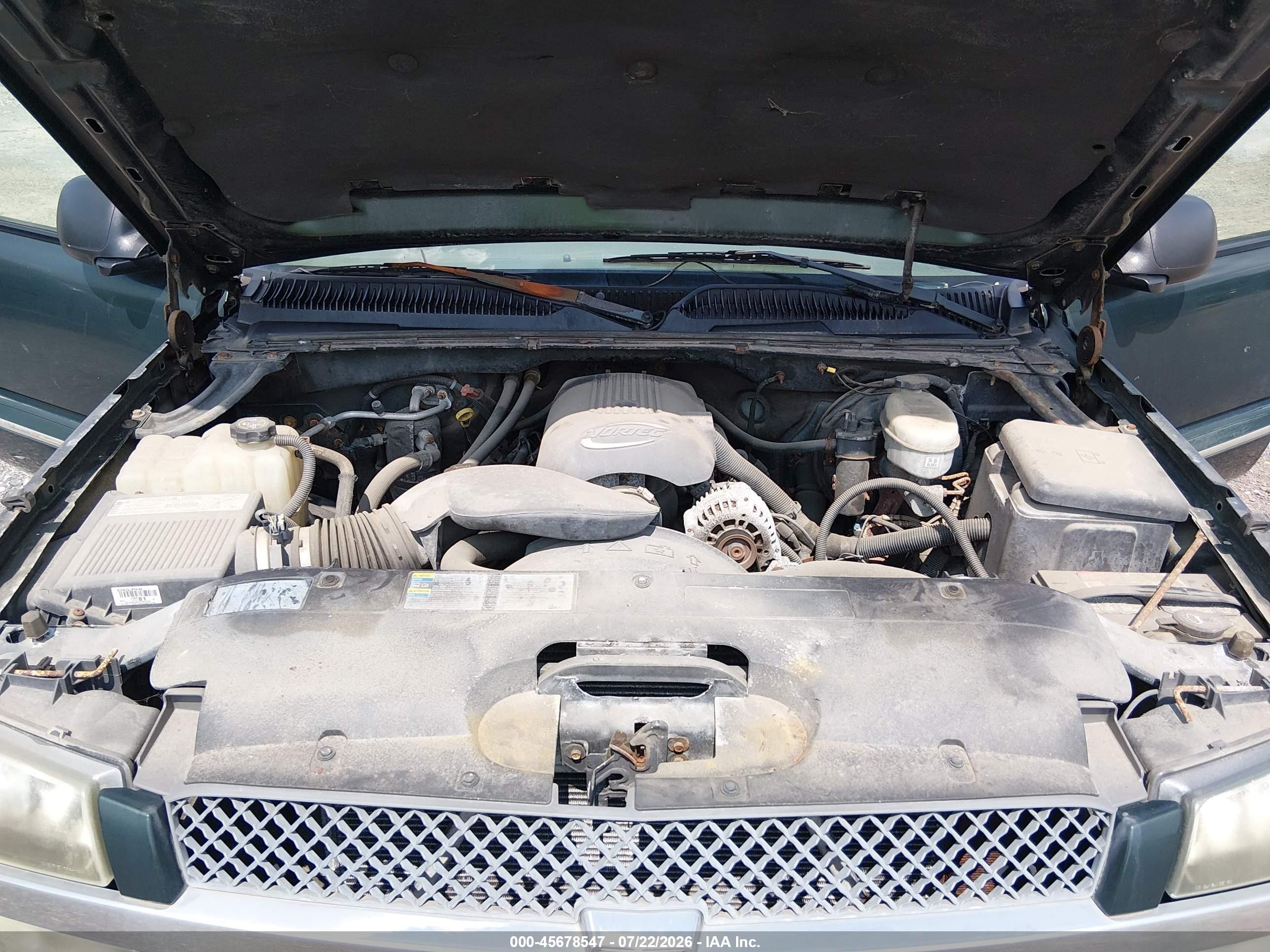 2003 Chevrolet Silverado 1500 Ls Green vin: 2GCEC19V231243254