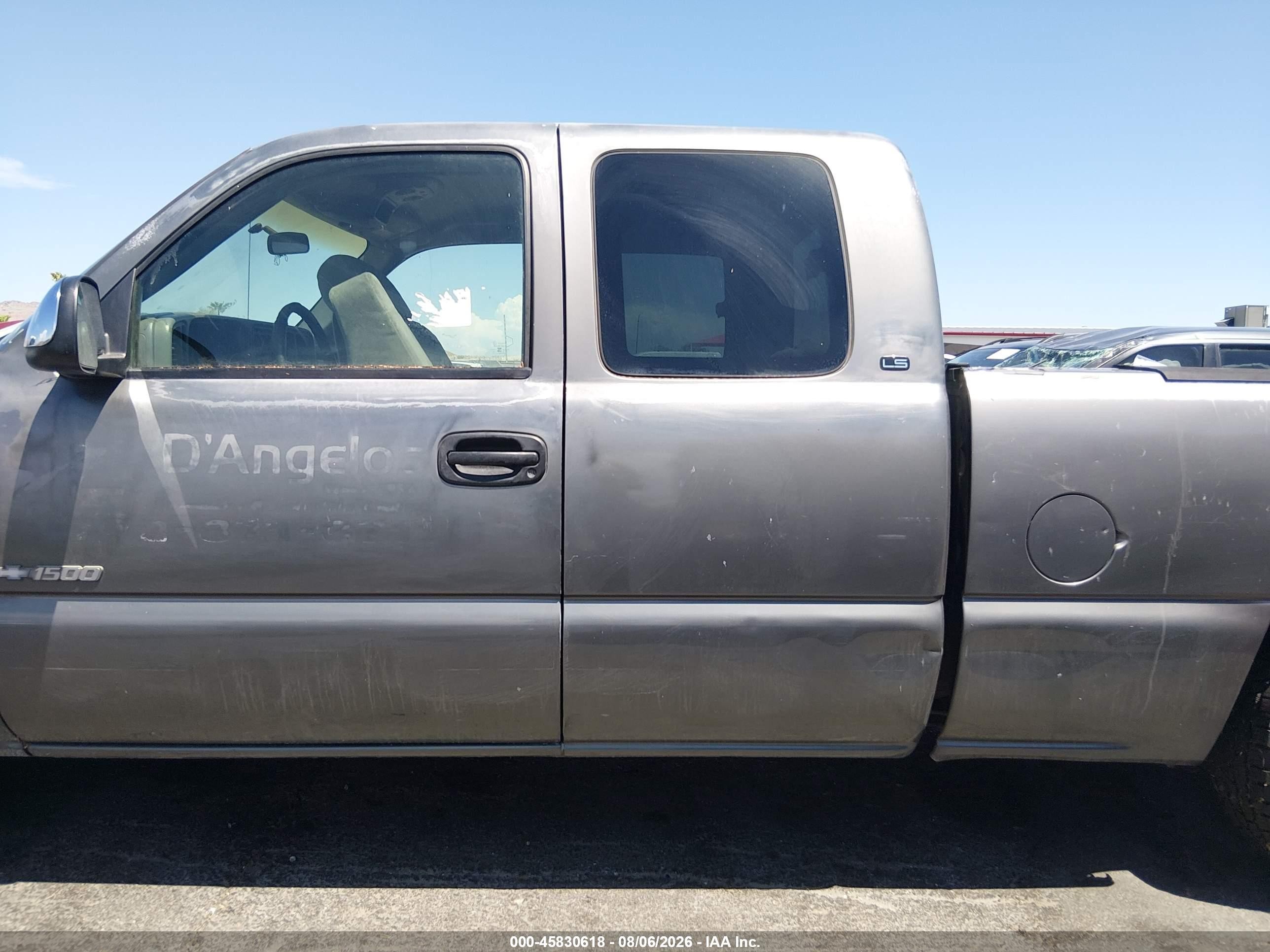 1999 Chevrolet Silverado 1500 Ls Gray vin: 2GCEC19V2X1271173