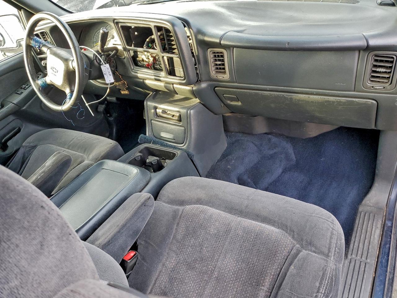 2001 Chevrolet Silverado C1500 Blue vin: 2GCEC19V311166908
