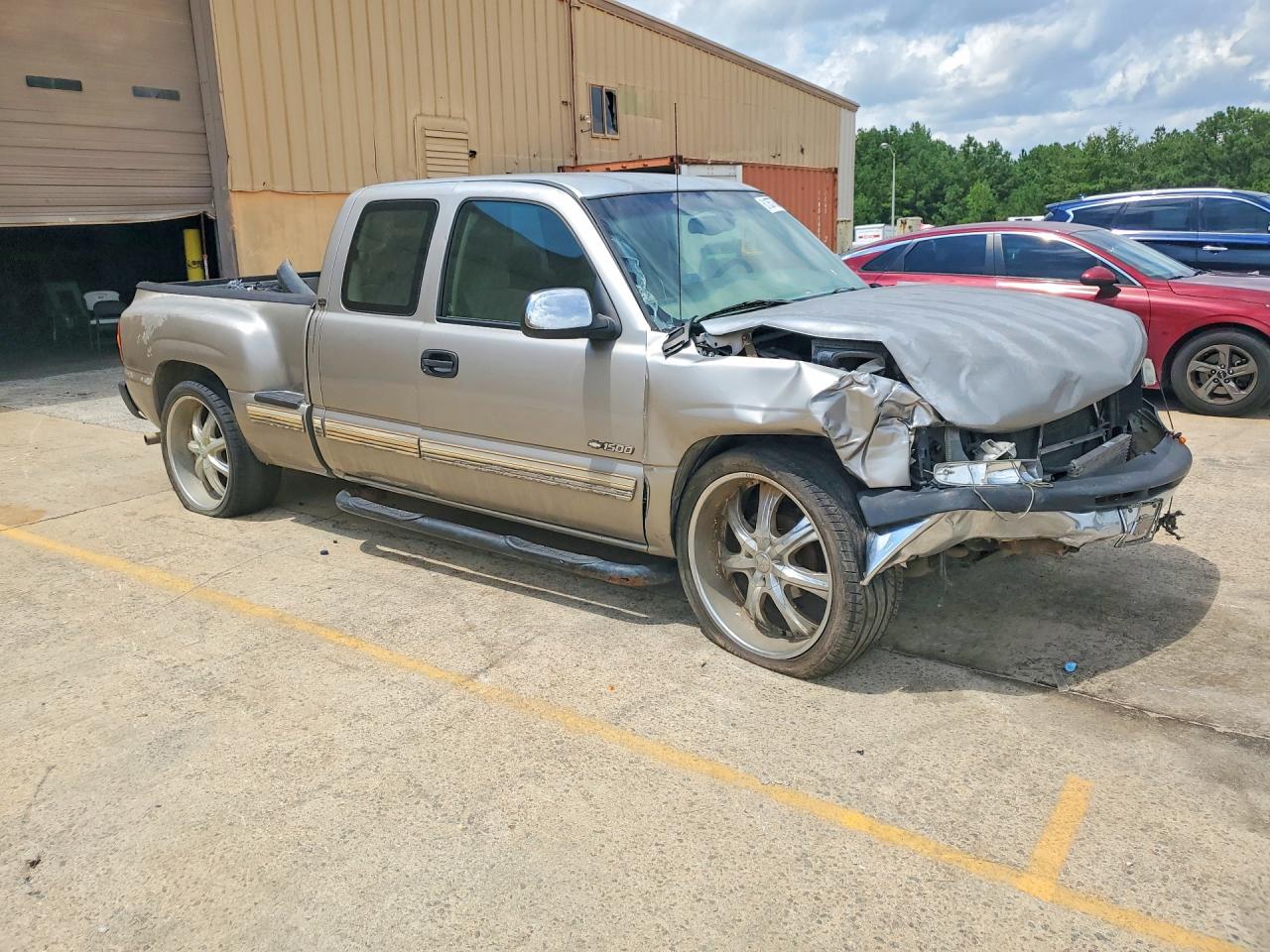 2001 Chevrolet Silverado C1500 Tan vin: 2GCEC19V311185815